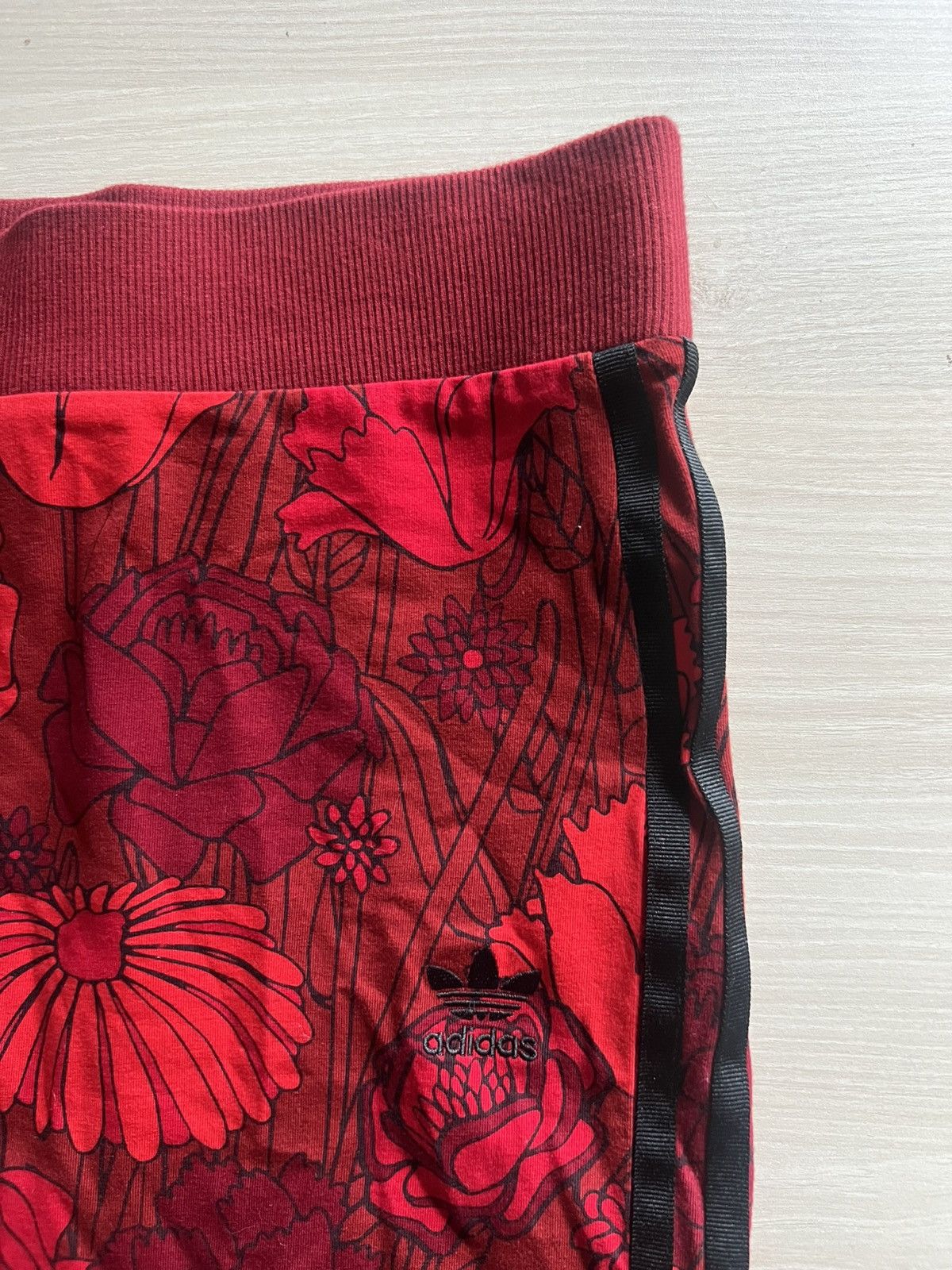 Adidas Y2K Adidas Floral Tube Skirt – Size S – 3-Stripes Logo Size 27" / US 4 / IT 40 - 2 Thumbnail