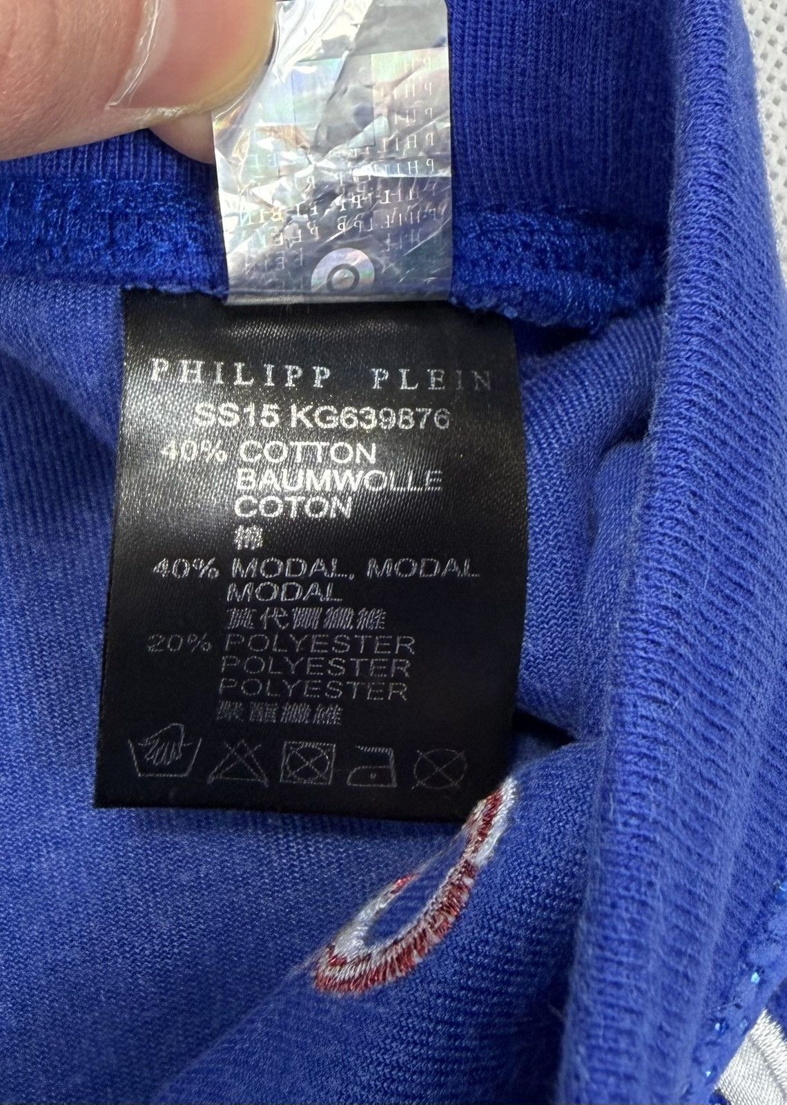 Philipp Plein Philipp Plein Junior Diamond Velvet Trousers Size 22" - 5 Thumbnail