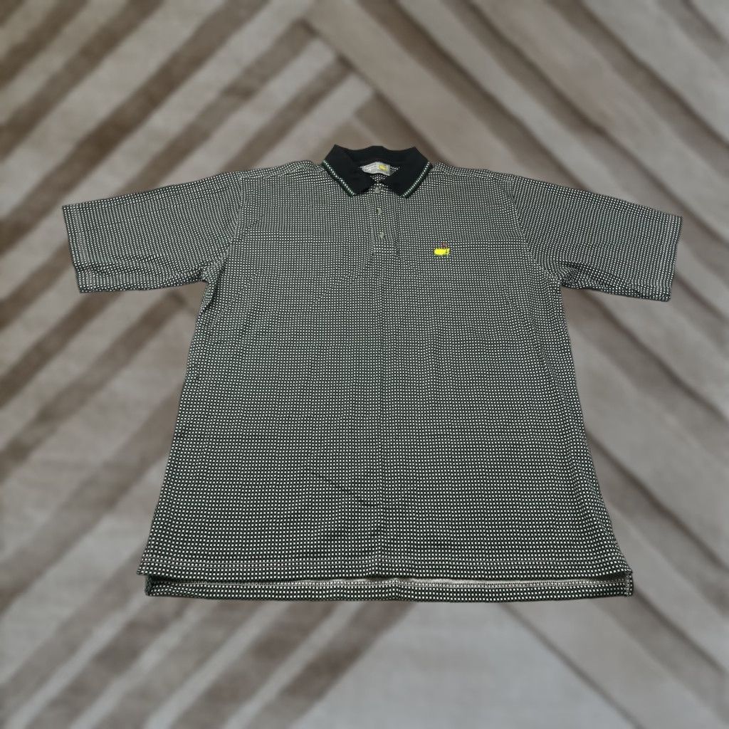 Augusta Sportswear Masters Augusta National Golf Polo Shirt Cotton Mens Large Green Polo Size US L / EU 52-54 / 3 - 1 Thumbnail