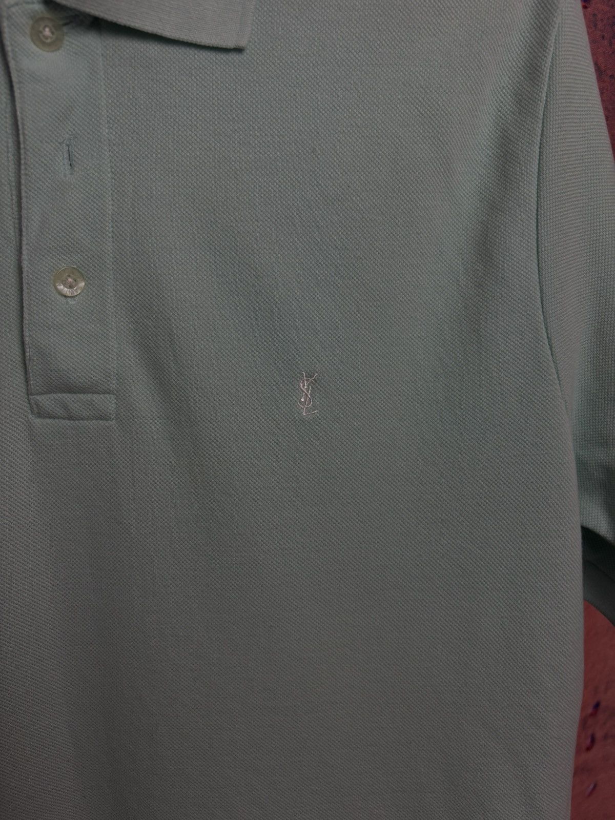 Yves Saint Laurent YSL Yves Saint Laurent luxury polo tee Size US S / EU 44-46 / 1 - 3 Thumbnail
