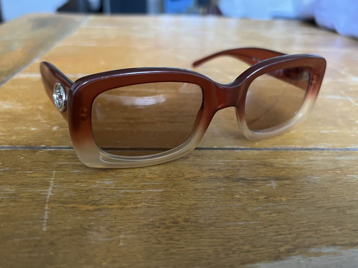 Gucci Gucci GG 2407/S orange gradient sunglasses Size ONE SIZE - 6 Thumbnail