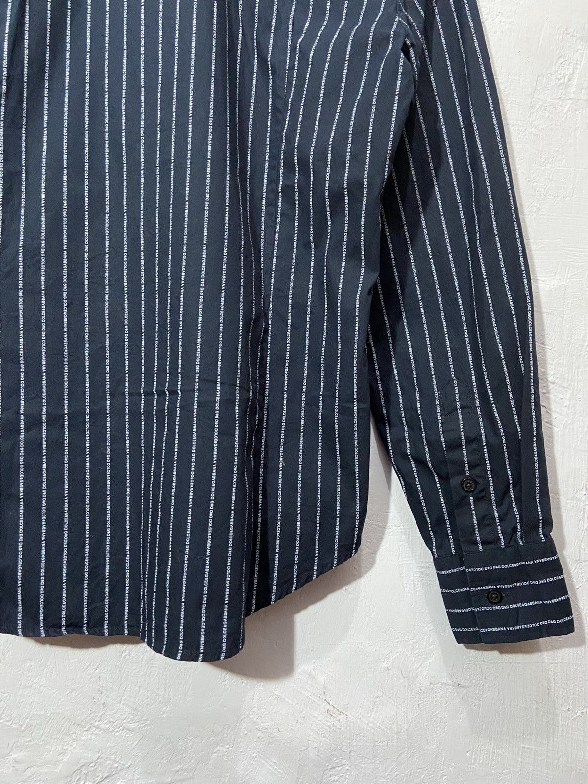 Dolce & Gabbana Monogram Dolce & Gabbana Button Up Shirt Size US M / EU 48-50 / 2 - 14 Thumbnail