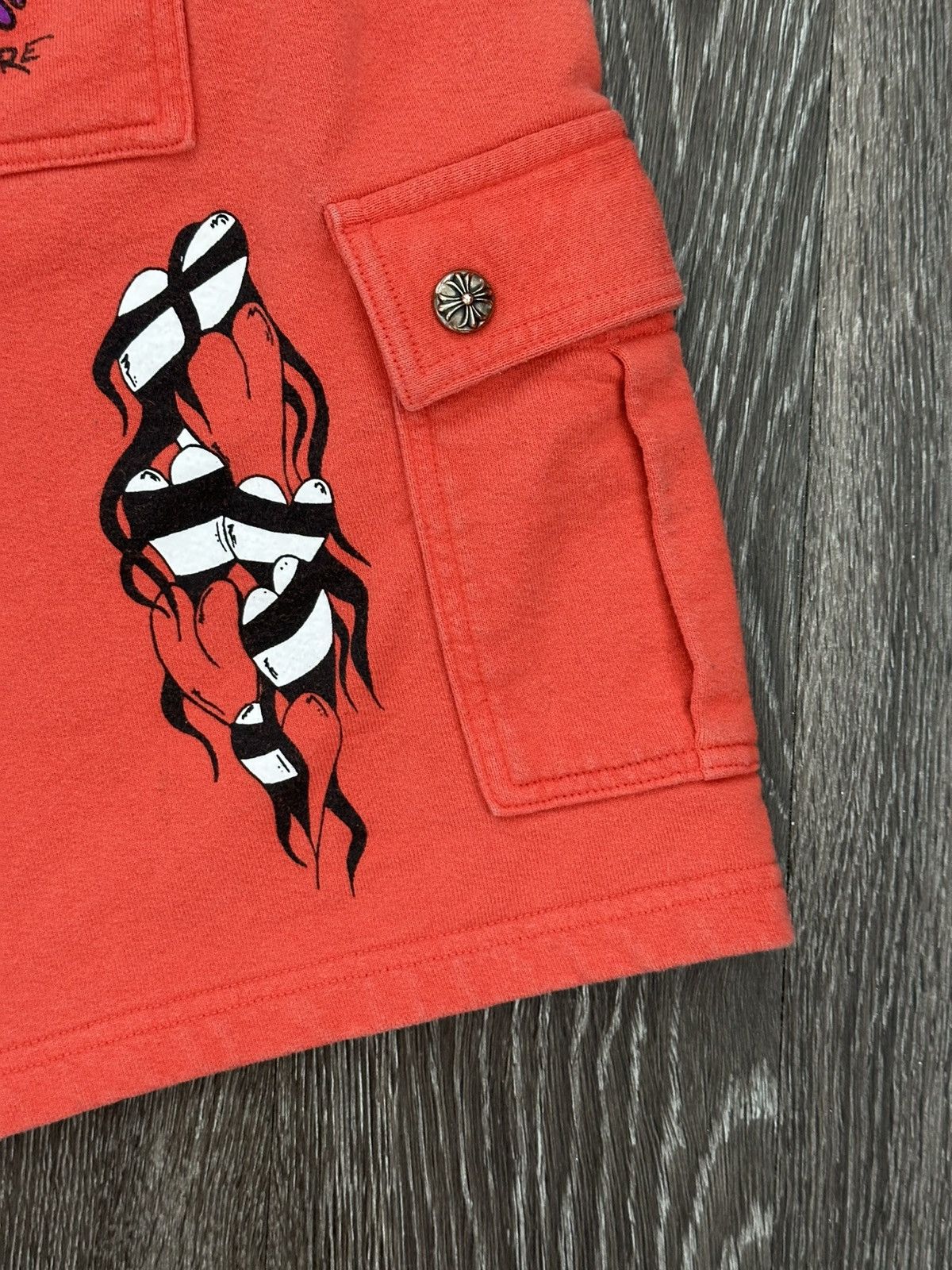 Chrome Hearts Chrome Hearts Matty Boy Sadistic Lipstick Cargo Shorts Size US 36 / EU 52 - 3 Thumbnail