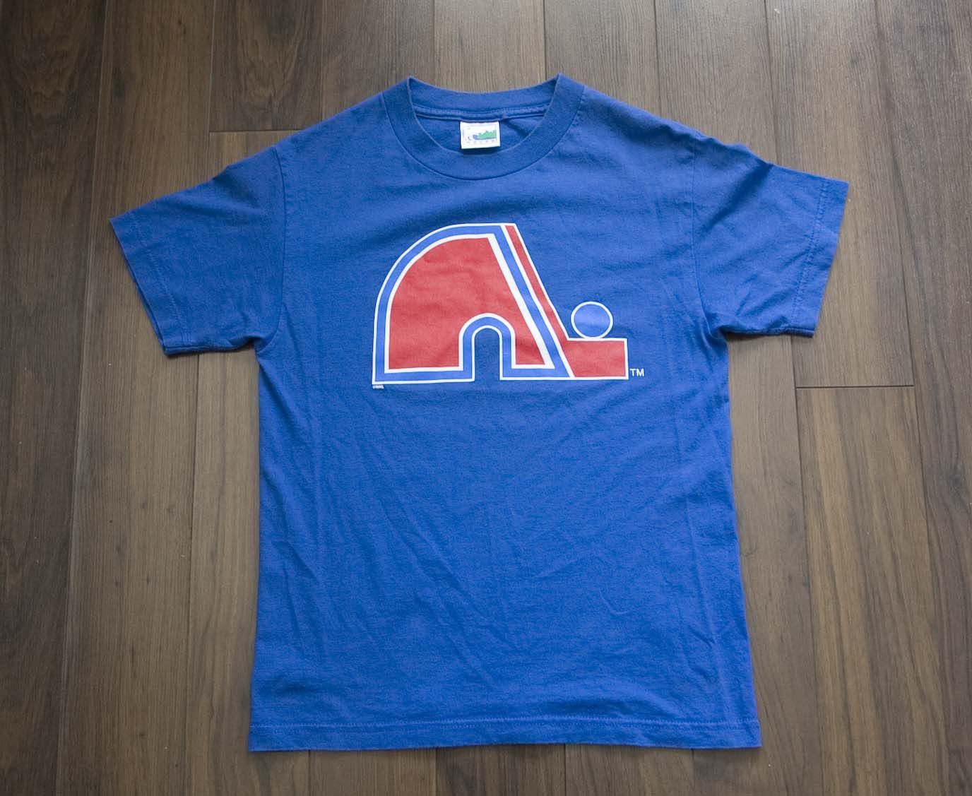 Vintage Vintage NHL Quebec Nordiques Hockey Size S Blue Size US S / EU 44-46 / 1 - 1 Thumbnail