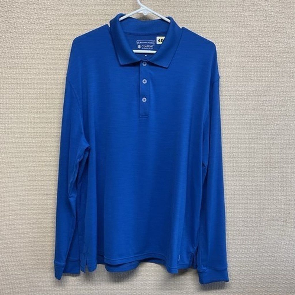 Other NWOT Coolibar Bright Blue UPF50+ Sun Protection Polo Men XL Size US XL / EU 56 / 4 - 7 Thumbnail