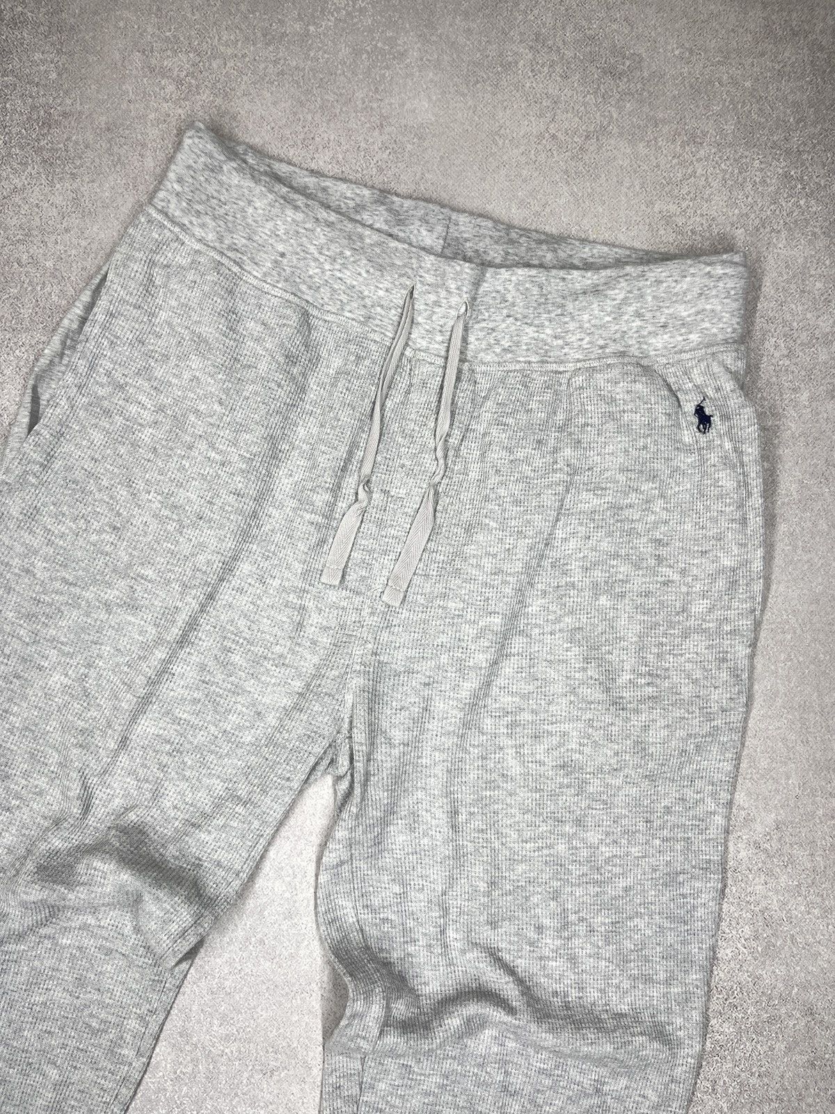 Polo Ralph Lauren Mens Polo Ralph Lauren Sweatpants Grey Y2K Rugby Size L Size US 34 / EU 50 - 3 Thumbnail