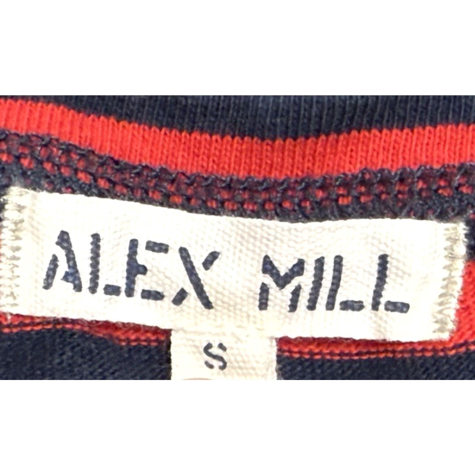 Alex Mill Alex Mill Top Striped Multicolor Cotton Long Sleeve Women Small EUC Size S / US 4 / IT 40 - 6 Thumbnail