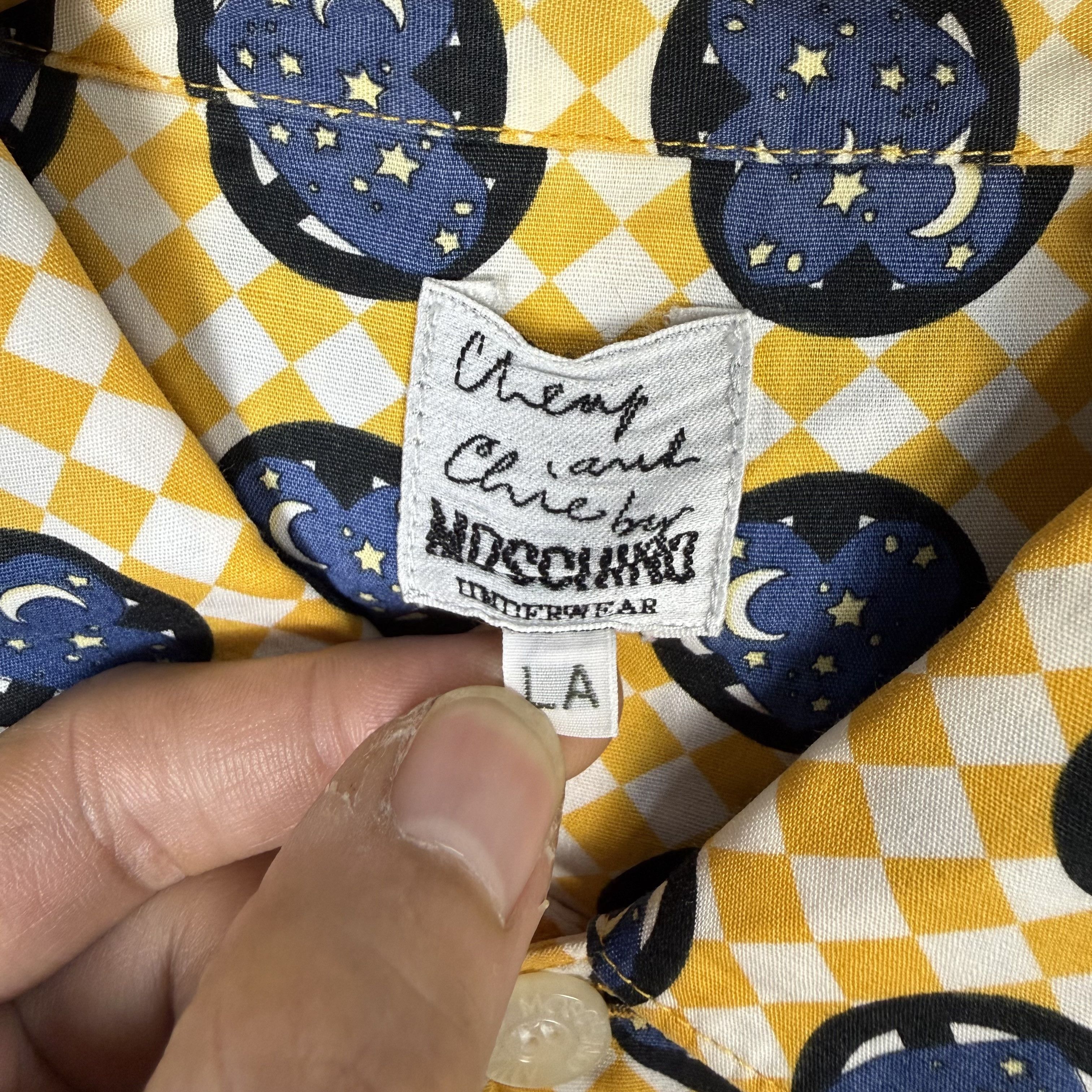 Moschino Vintage Moschino Shirt Size US L / EU 52-54 / 3 - 4 Thumbnail