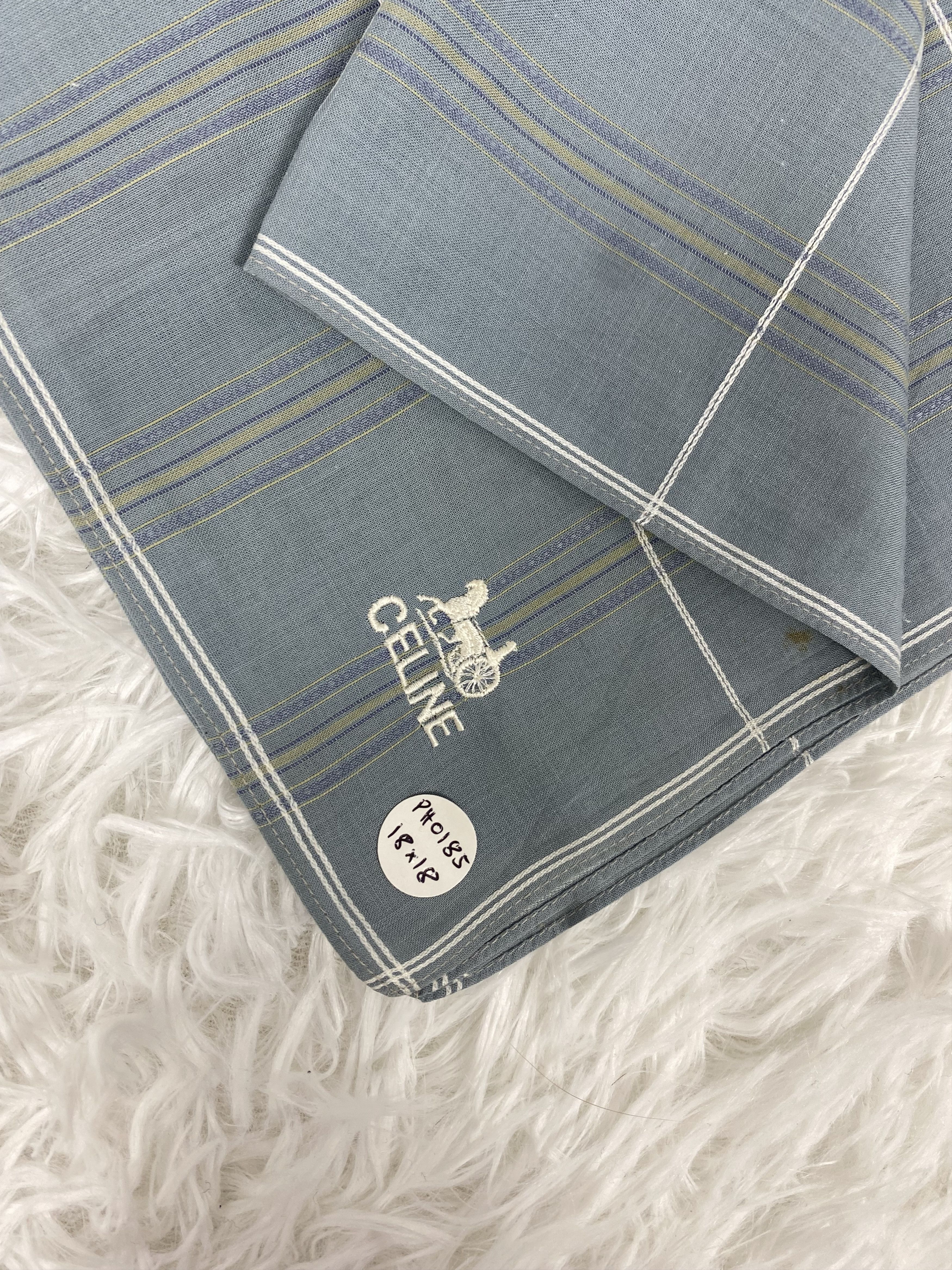 Celine × Vintage Vintage Celine Handkerchief Neckerchief PH0185 Size ONE SIZE - 2 Thumbnail
