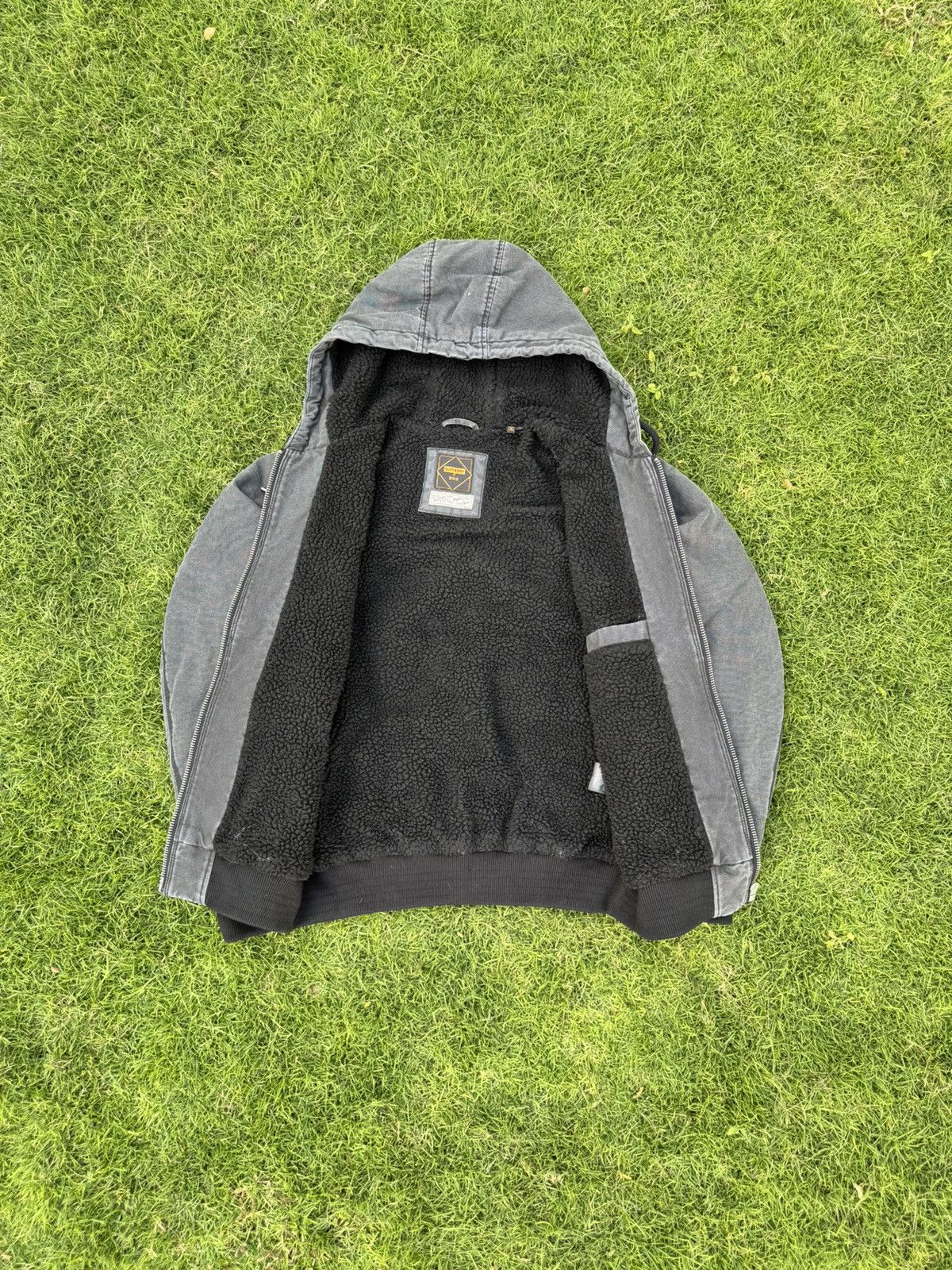 Superdry Superdry Vintage Workwear Hooded Bomber jacket Size US L / EU 52-54 / 3 - 9 Thumbnail