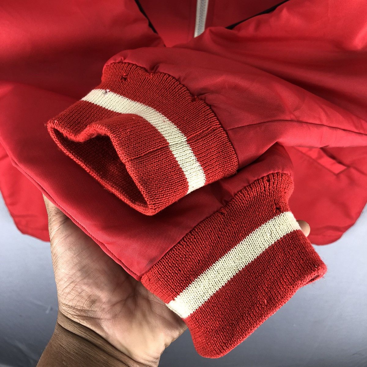 Japanese Brand × Redmoon × Vintage Vintage 90's Redmoon Zipper Coach Jacket Side Tape Size US M / EU 48-50 / 2 - 12 Thumbnail