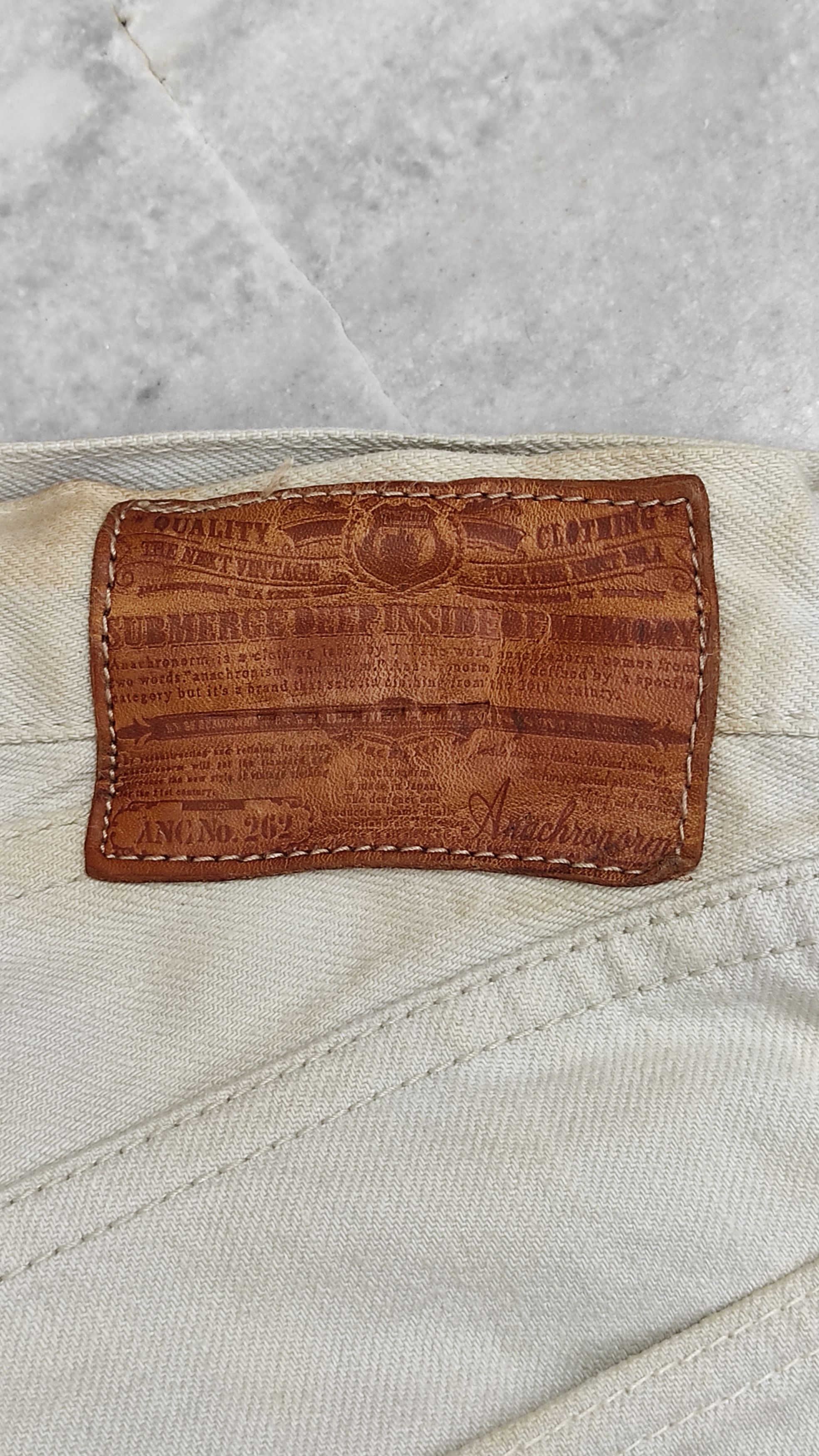 ANACHRONORM Archive Anachronorm ANC No.262 selvedge Jeans sanforized Size US 34 / EU 50 - 8 Thumbnail