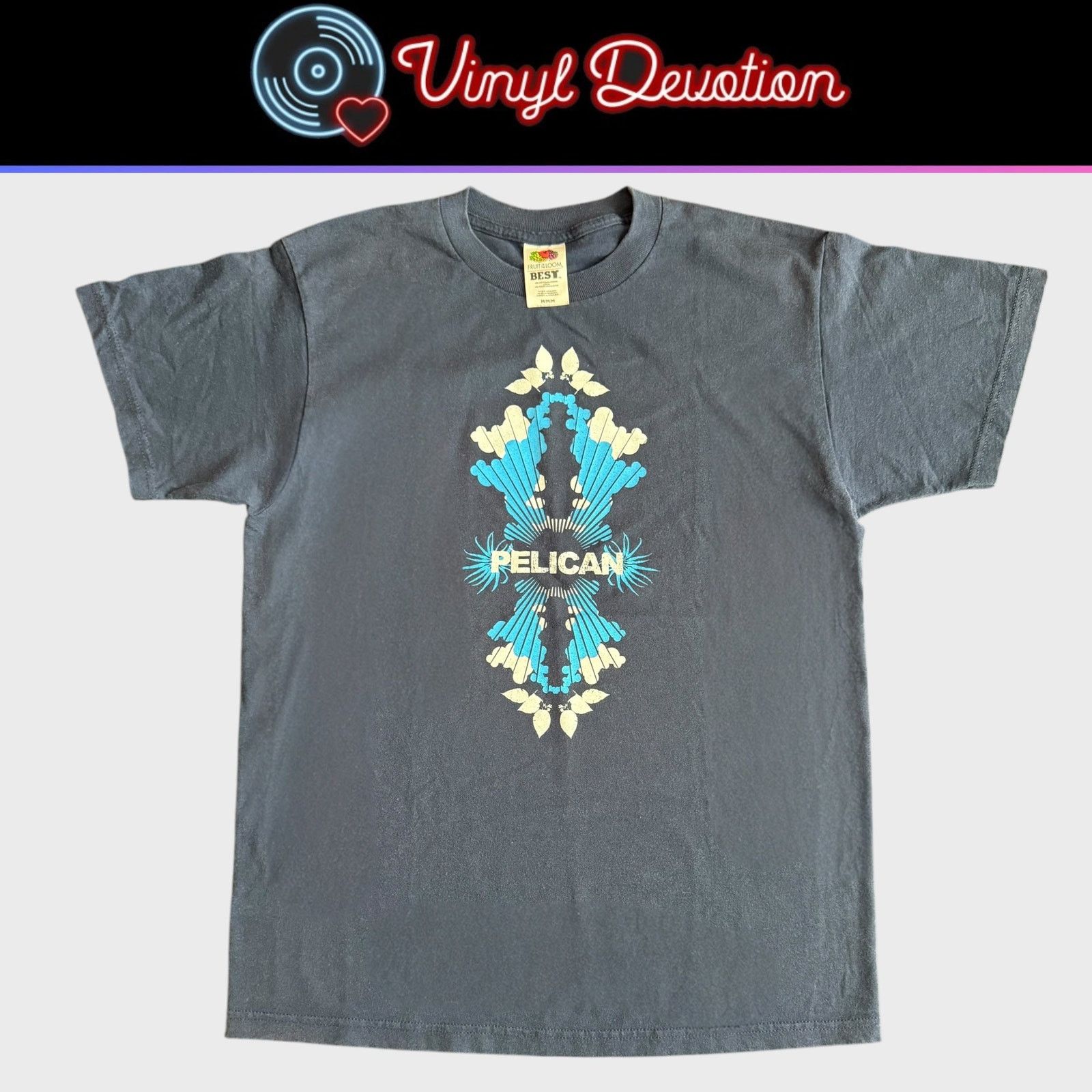 Band Tees Pelican Band March Into The Sea Blue Vintage T-Shirt Size M Size US M / EU 48-50 / 2 - 1 Thumbnail