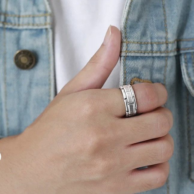 Other Classic Casual Tough Man Ring Size ONE SIZE - 3 Thumbnail