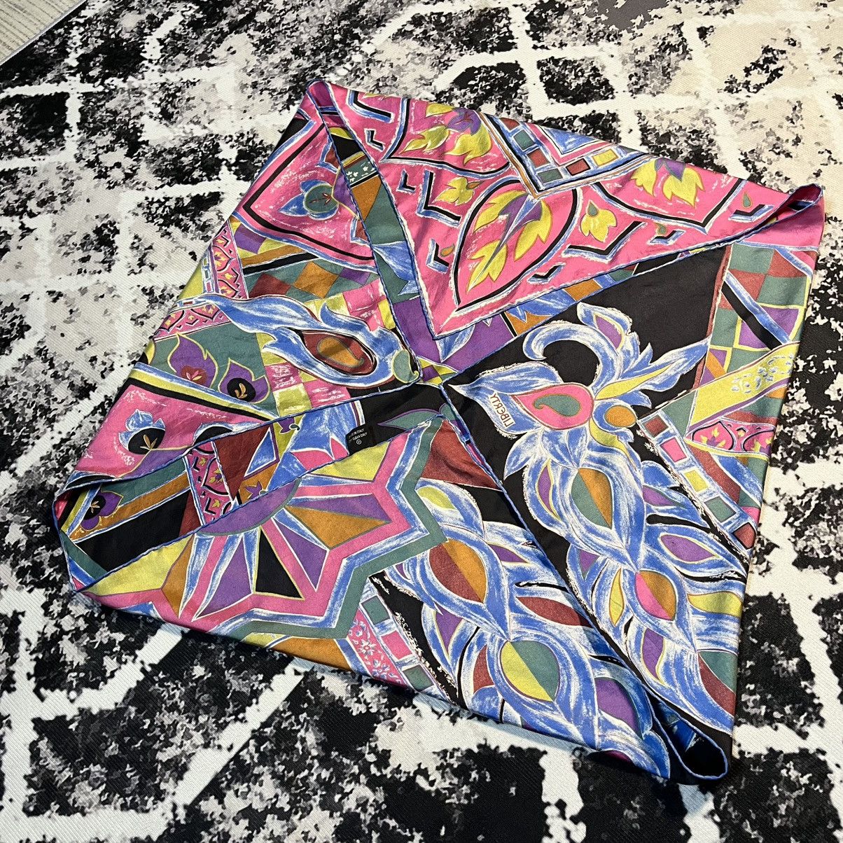 Liberty × Vintage Vintage Libertry silk Scarf Size ONE SIZE - 3 Thumbnail