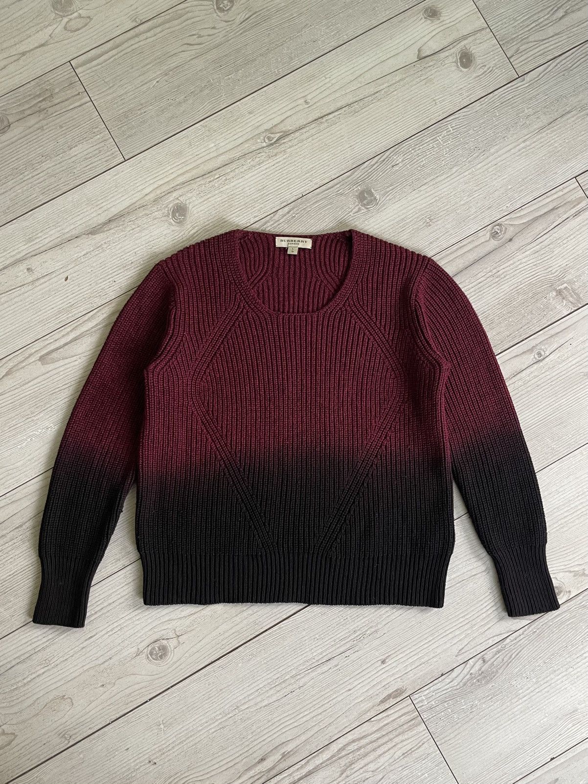 Burberry Burberry Knit Sweater Size L / US 10 / IT 46 - 4 Thumbnail
