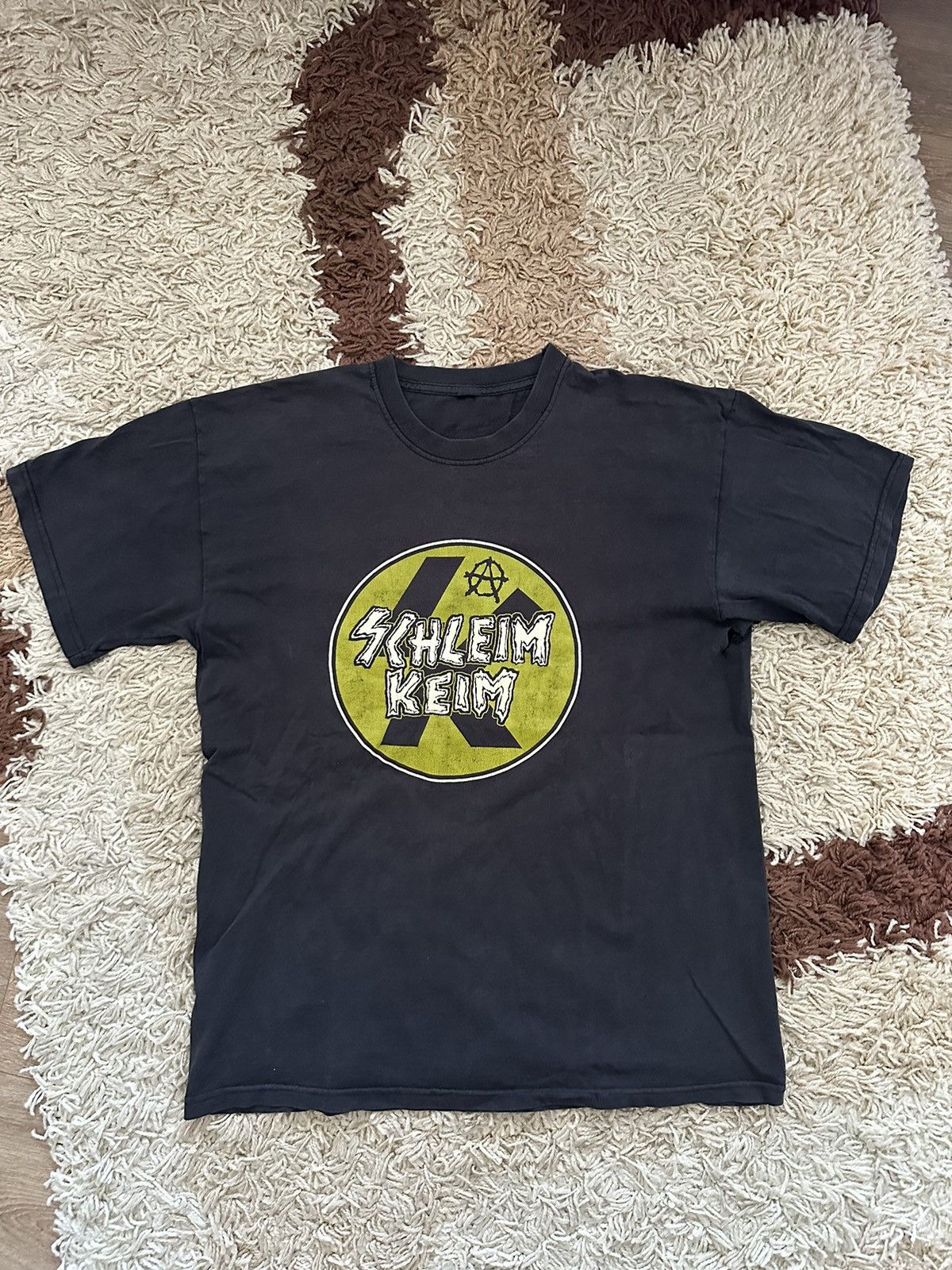 Band Tees × Vintage 🔥VINTAGE 00’S SCHLEIM KEIM DISTRESSED PUNK ROCK T-SHIRT🔥 Size US M / EU 48-50 / 2 - 1 Thumbnail