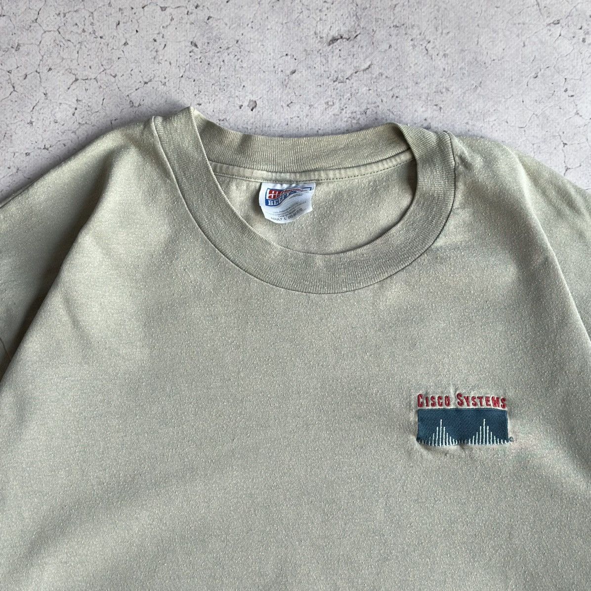Vintage Vintage 90s Cisco Systems Hanes Promo Tee Size US L / EU 52-54 / 3 - 2 Thumbnail