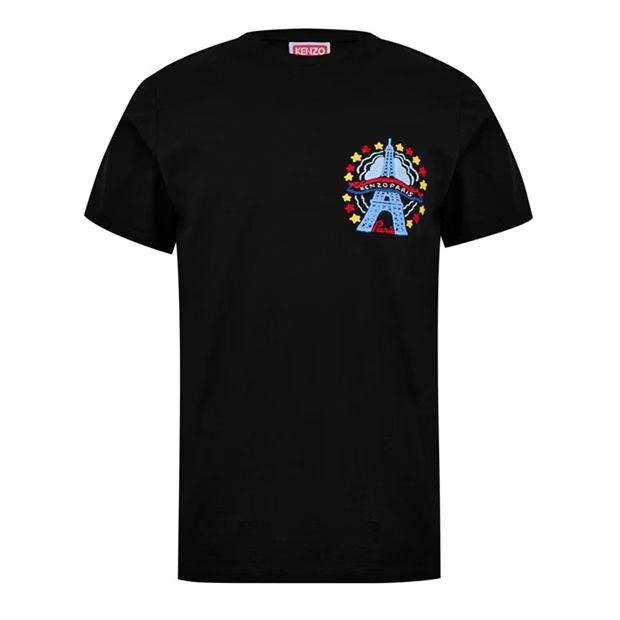 image of Kenzo O1G2R1Mq0424 T-Shirts In Black, Men's (Size XL)