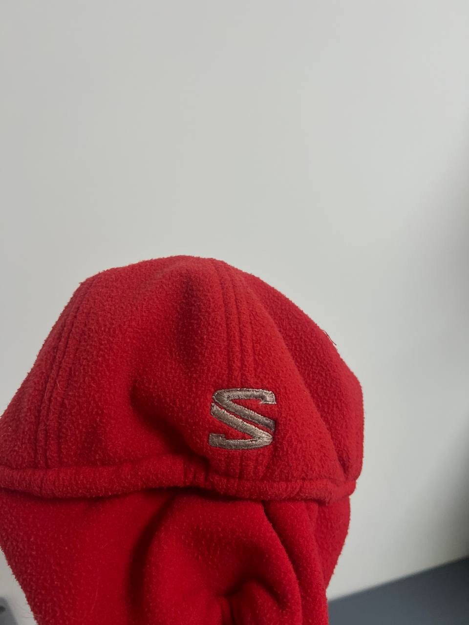 Salomon Vintage Salomon Fleece Cap Outdoor Hat Travel Red Unisex Size ONE SIZE - 8 Thumbnail