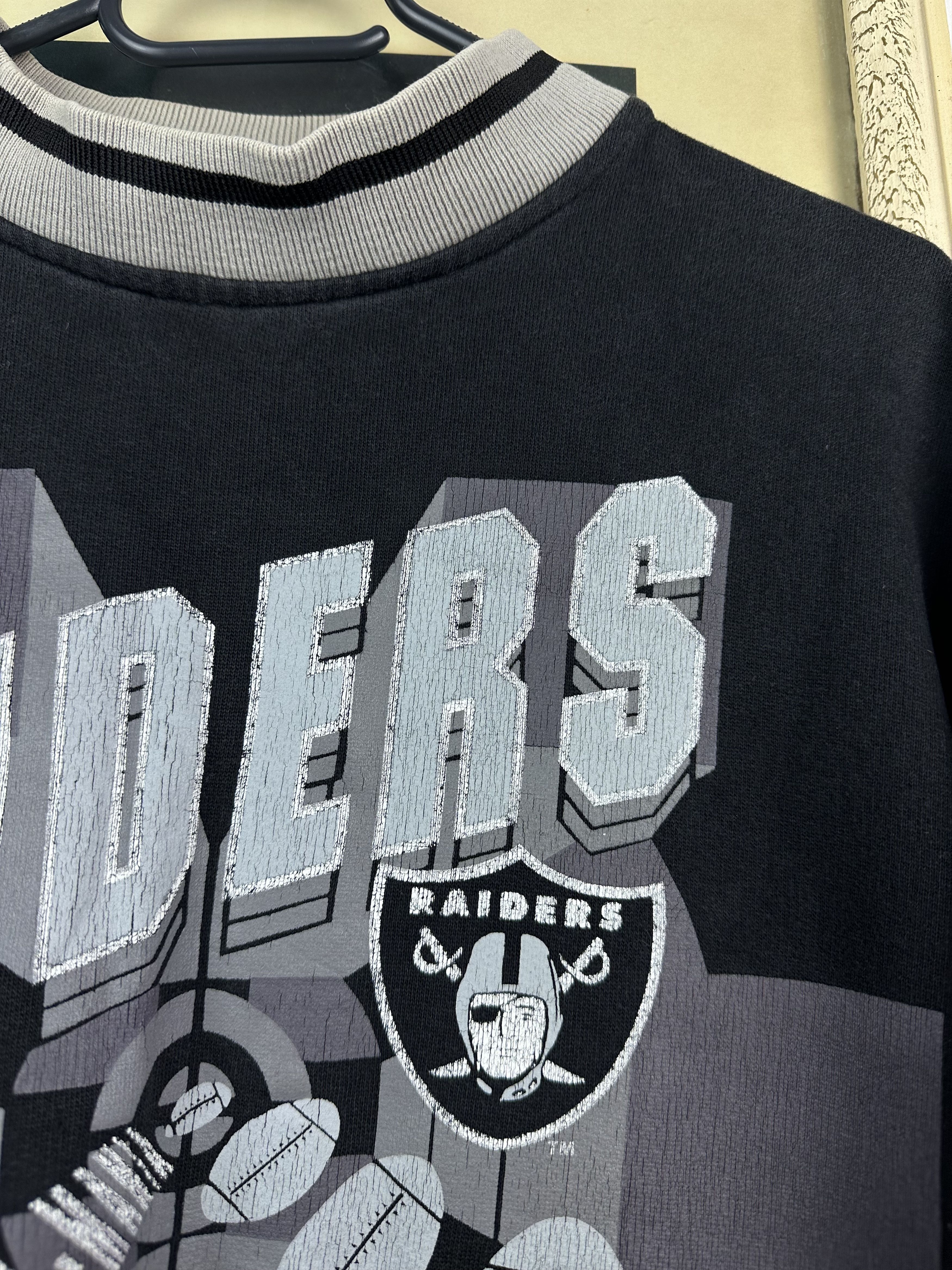 NFL × Vintage Vintage Los Angeles Raiders Sweatshirt NFL Rare Hype Size US M / EU 48-50 / 2 - 4 Thumbnail