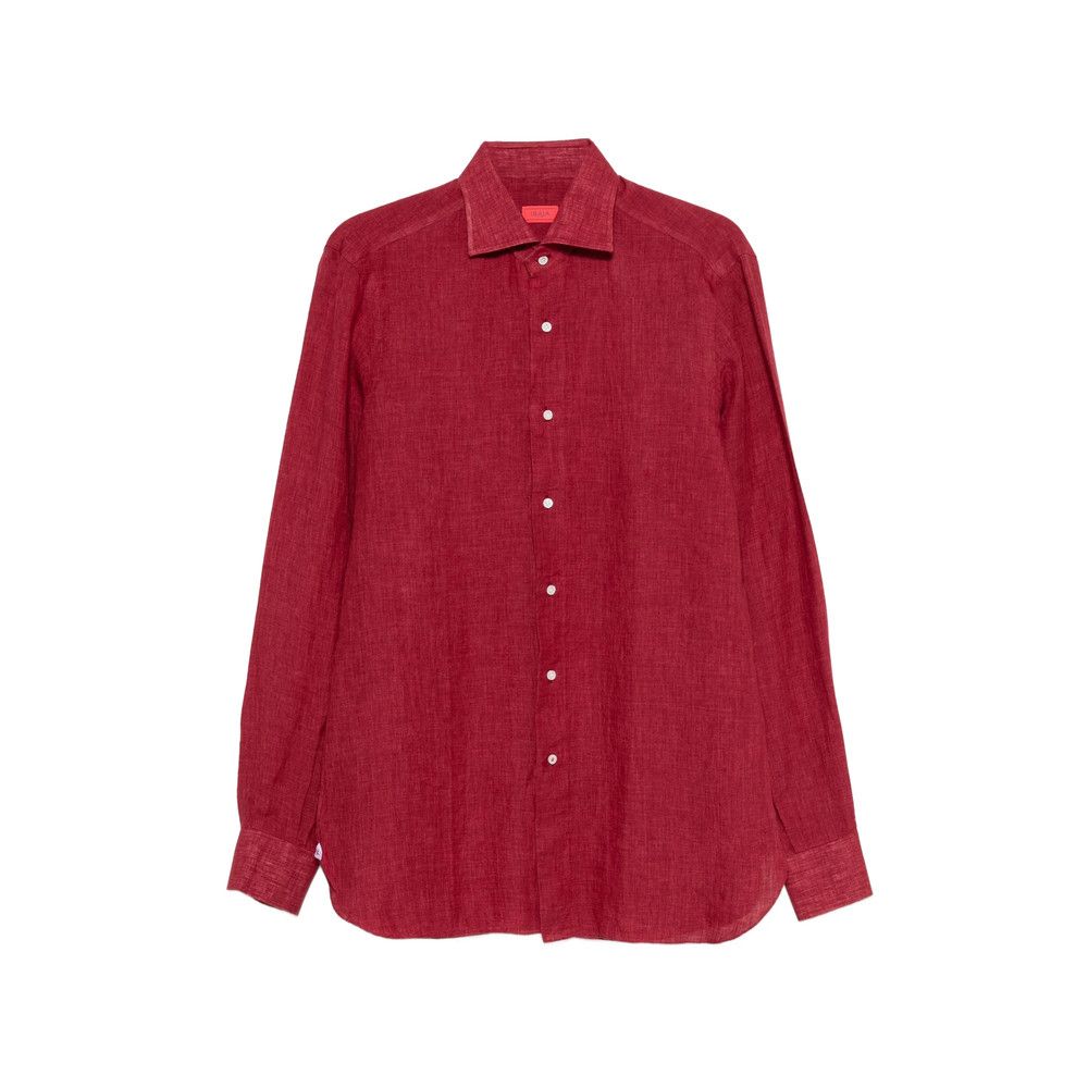 Isaia Isaia RED Shirts Size US XXL / EU 58 / 5 - 1 Thumbnail