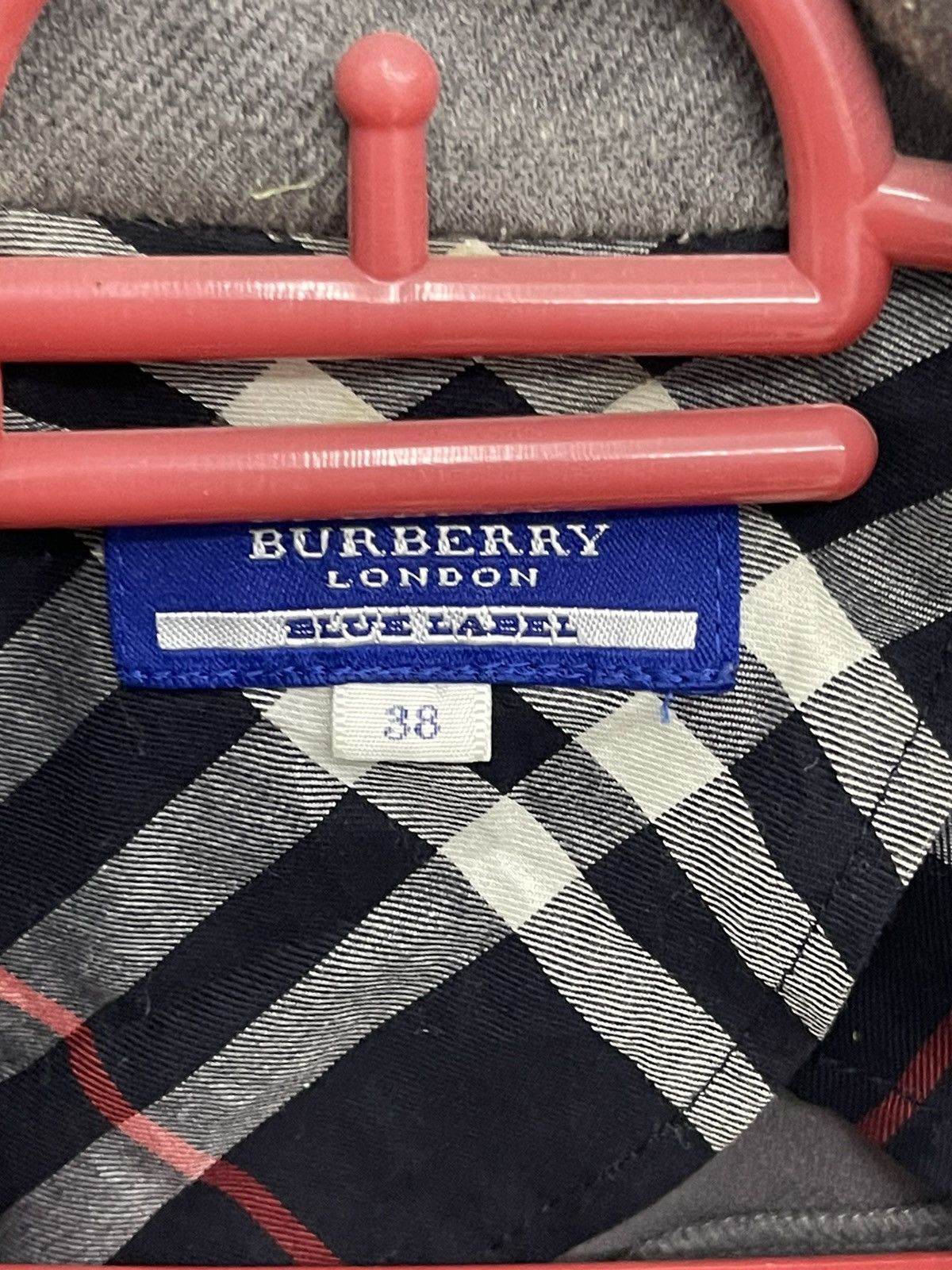 Burberry Burberry London Blue Label Grey Jacket Size XS / US 0-2 / IT 36-38 - 3 Thumbnail