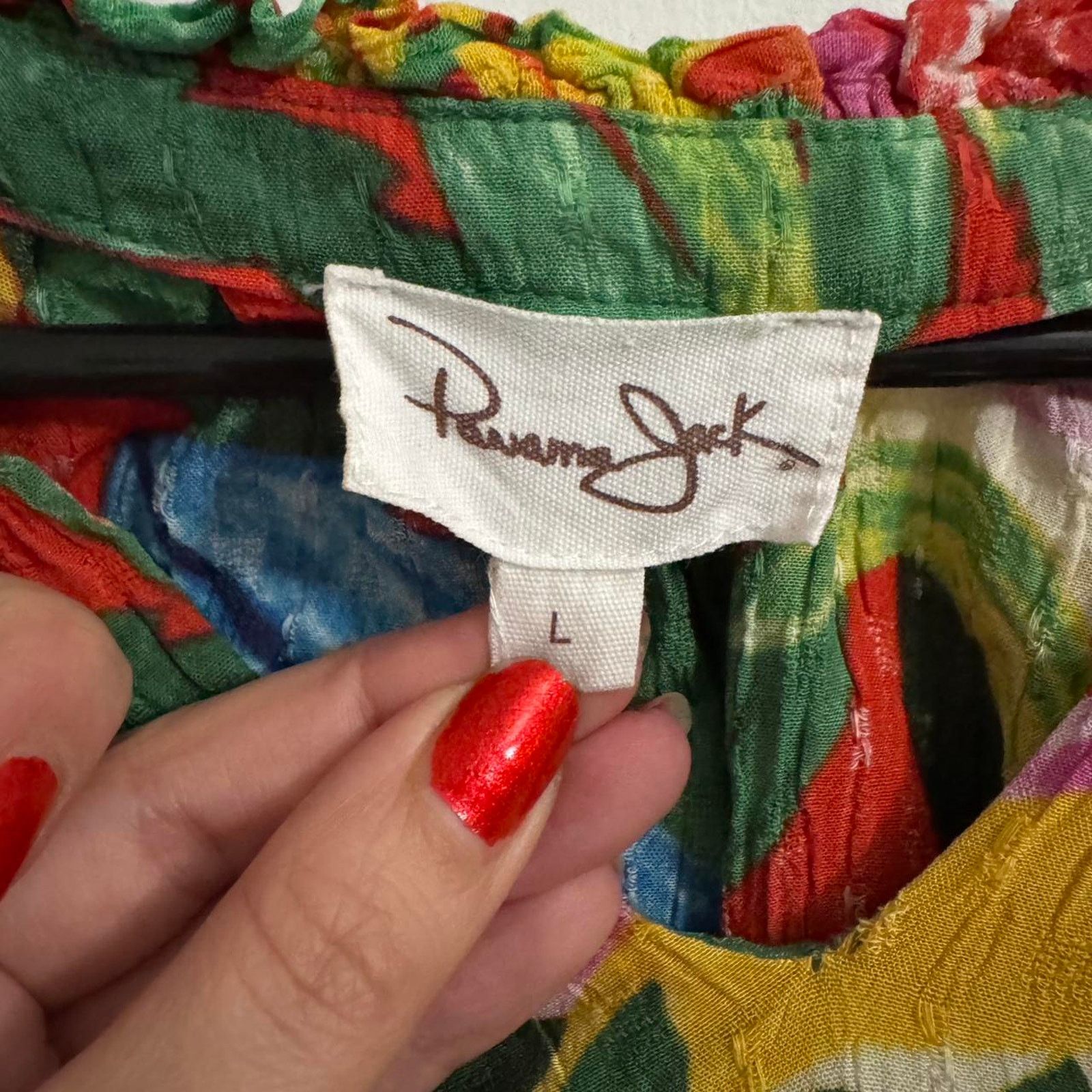 Panama Jack Dopamine Tropical Toucan Jungle Animal Floral Funky Cruise Size L / US 10 / IT 46 - 5 Thumbnail
