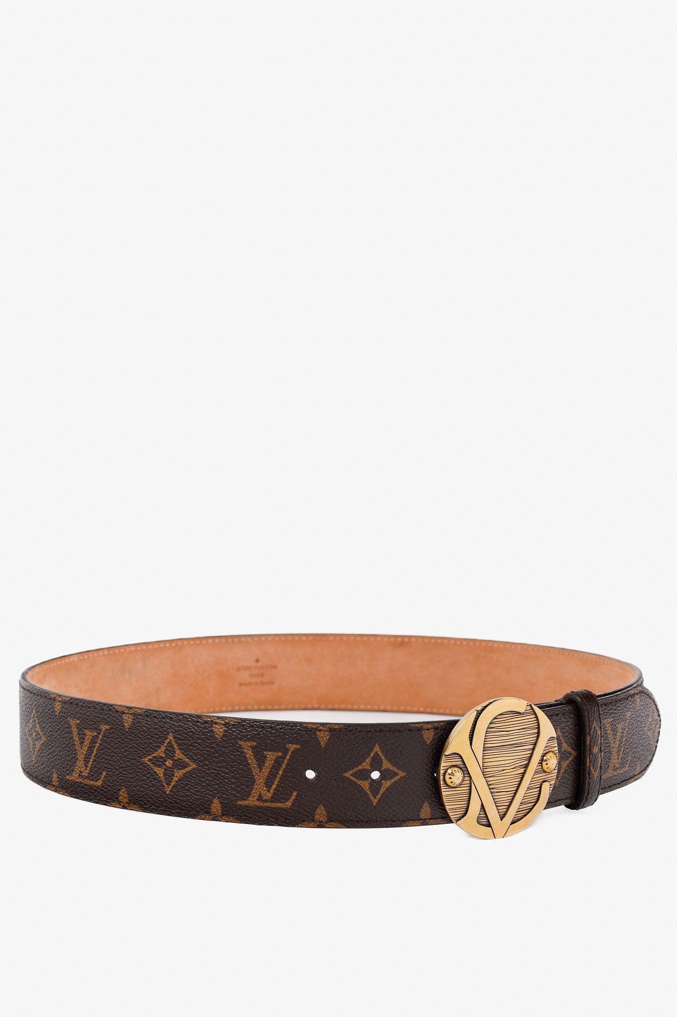 Louis Vuitton Louis Vuitton Monogram Canvas Ceinture 1904 Belt Size ONE SIZE - 1 Thumbnail