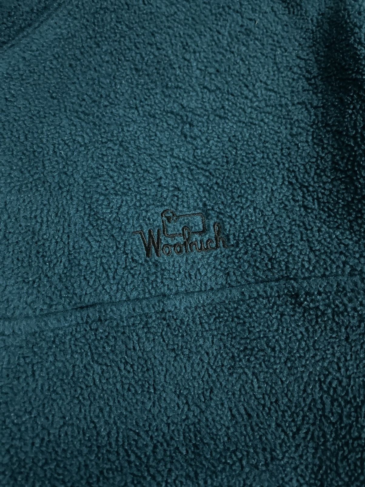 Vintage × Woolrich Woolen Mills Vintage Woolrich Half Button Fleece Jacket Size US XL / EU 56 / 4 - 6 Thumbnail