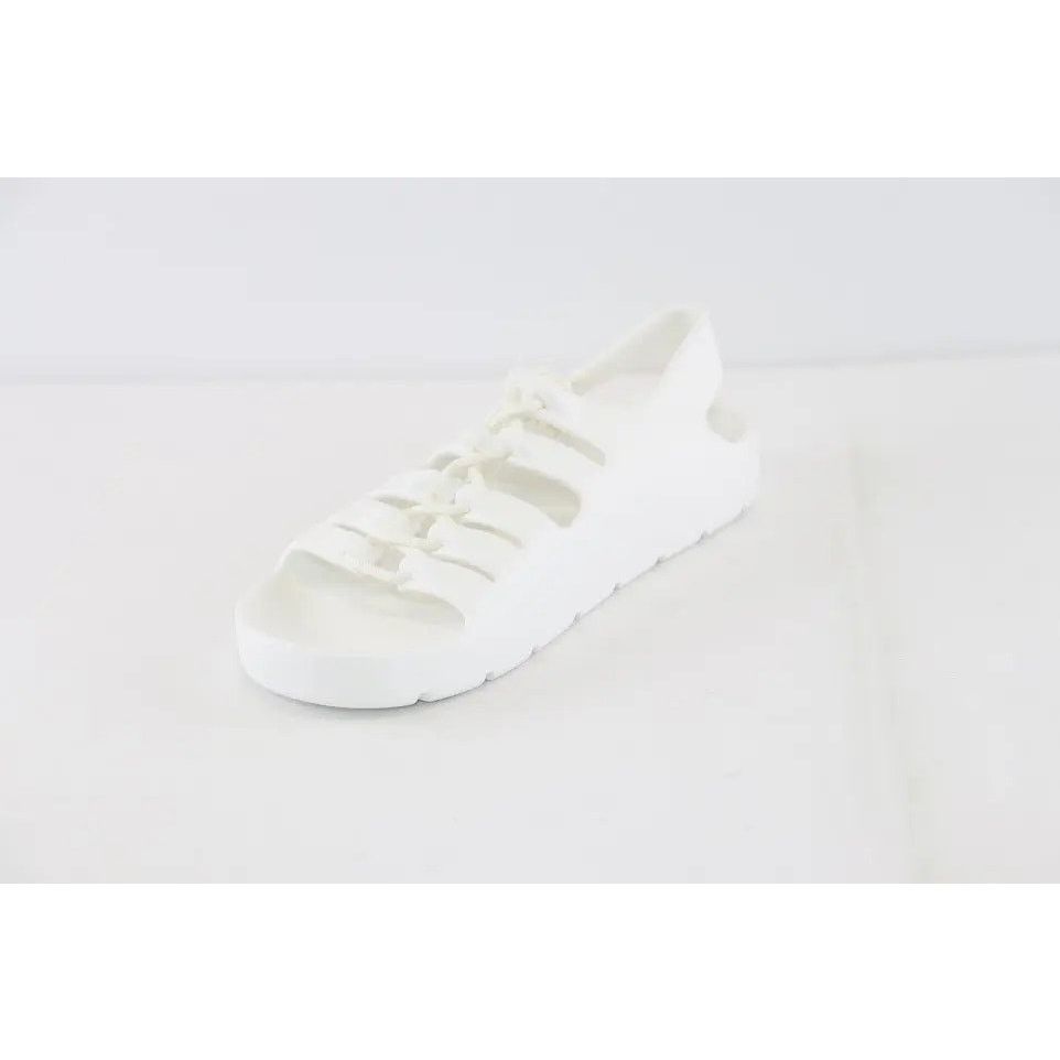 Bottega Veneta o1rshd1 Gel Rubber Jelly Sandal in Chalk Size US 12 / EU 45 - 2 Thumbnail