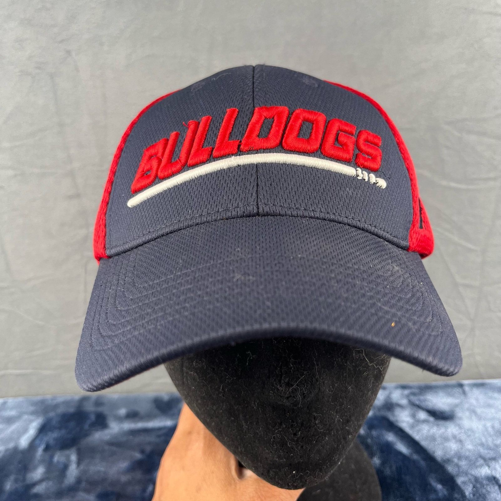 Russell Athletic Fresno State Bulldogs Russell Strapback Mesh Hat Thick Spell Size ONE SIZE - 1 Thumbnail