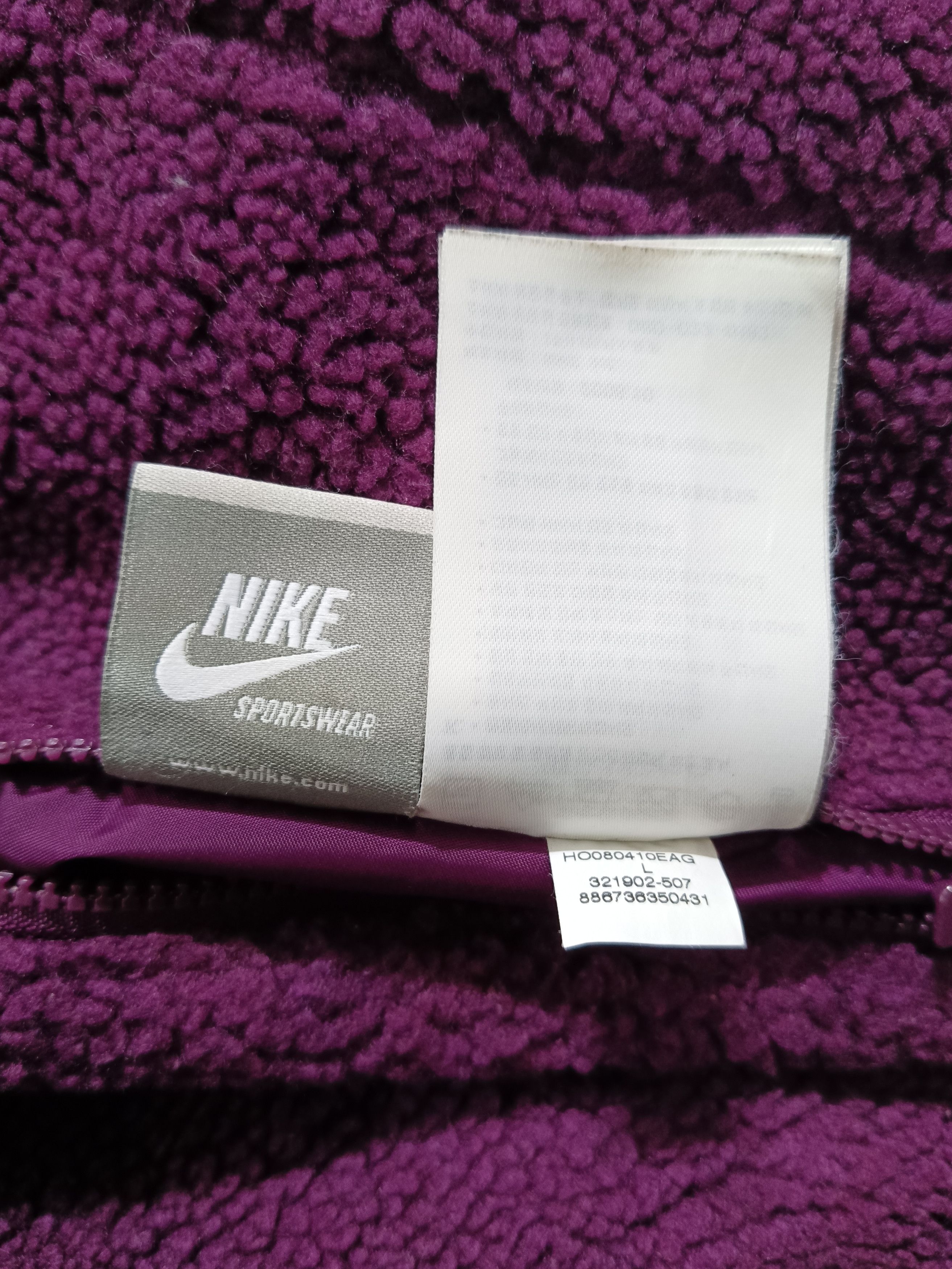 Nike Nike Sportswear Reversible Fleece Hoodie Vintage Y2k Size US L / EU 52-54 / 3 - 17 Thumbnail