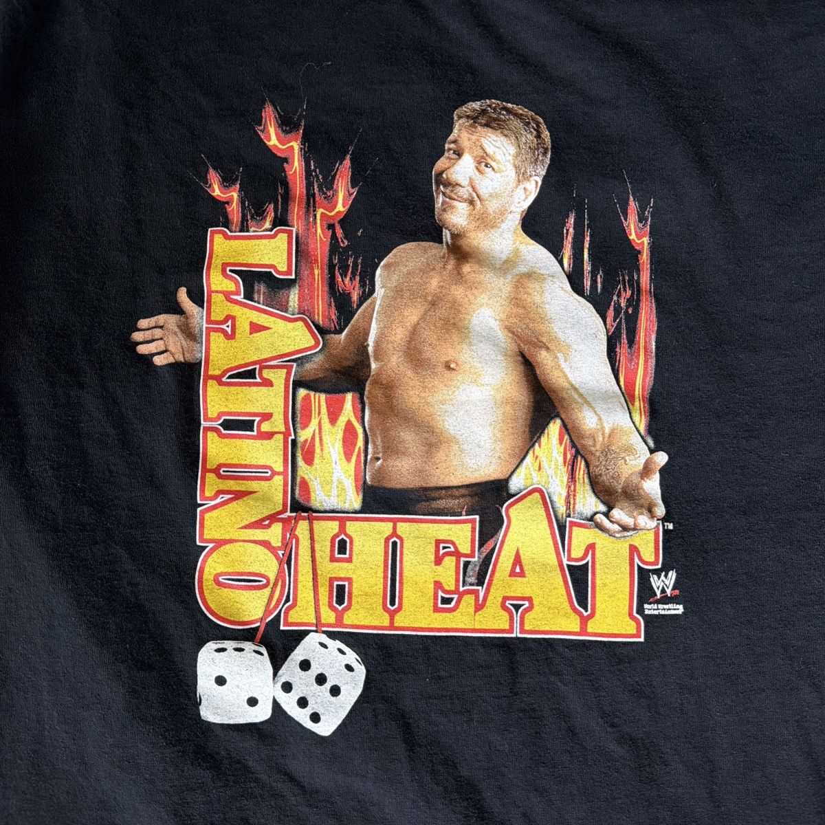 WWE 05 Eddie Guerrero Latino Heat shirt 🔥🎲 Size US L / EU 52-54 / 3 - 2 Thumbnail