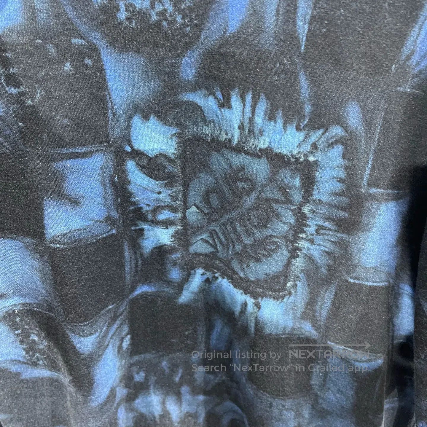 Louis Vuitton Blue Abstract Print Short Sleeve Shirt. Size US L / EU 52-54 / 3 - 4 Thumbnail