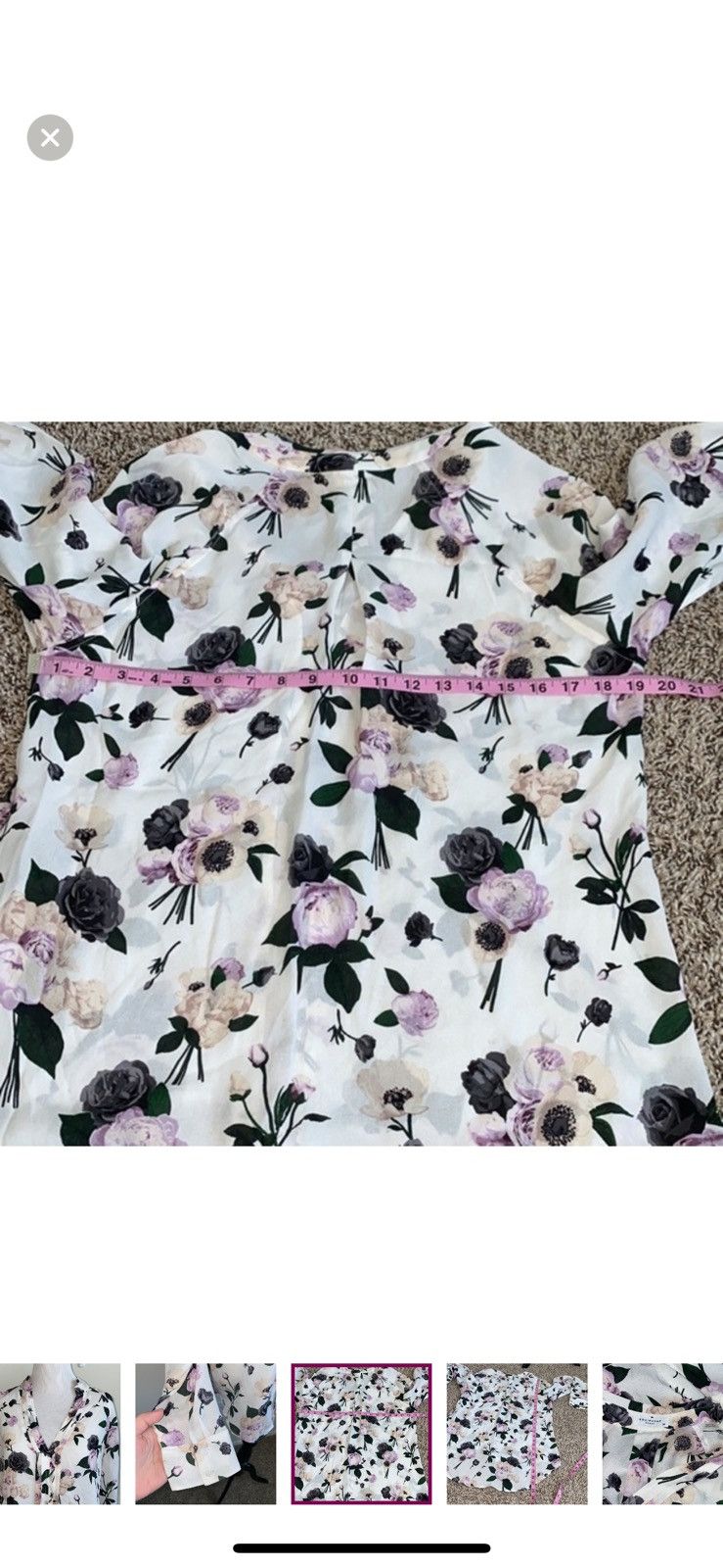 Equipment Equipment small Liana silk blouse Size S / US 4 / IT 40 - 2 Thumbnail