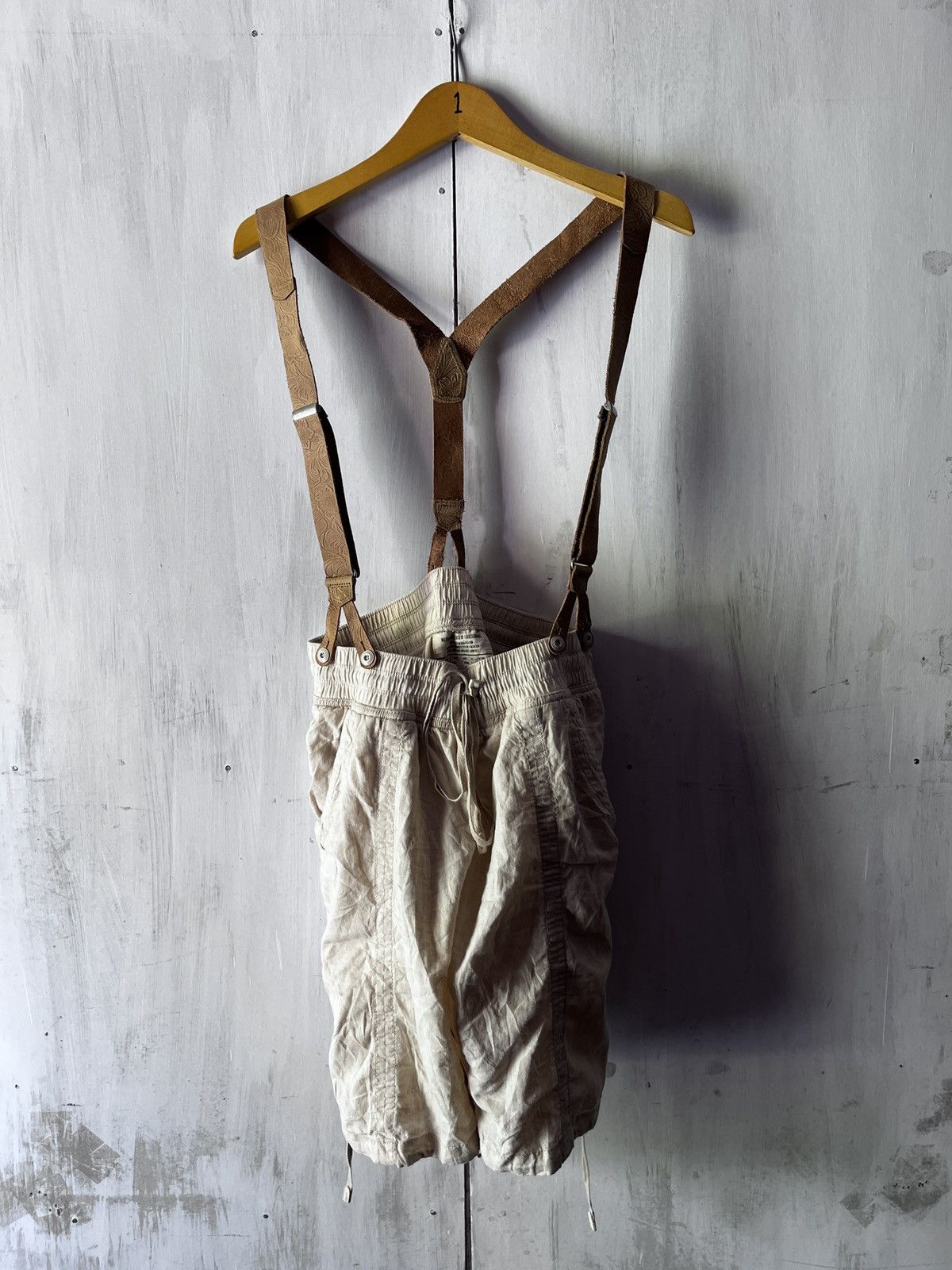 Le Grande Bleu (L.G.B.) ARCHIVE G.O.A 1990s BONDAGE Suspender Size US 30 / EU 46 - 1 Thumbnail