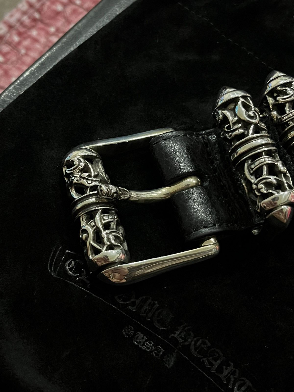 Chrome Hearts Chrome Hearts Celtic Roller Belt Size 34 - 6 Thumbnail