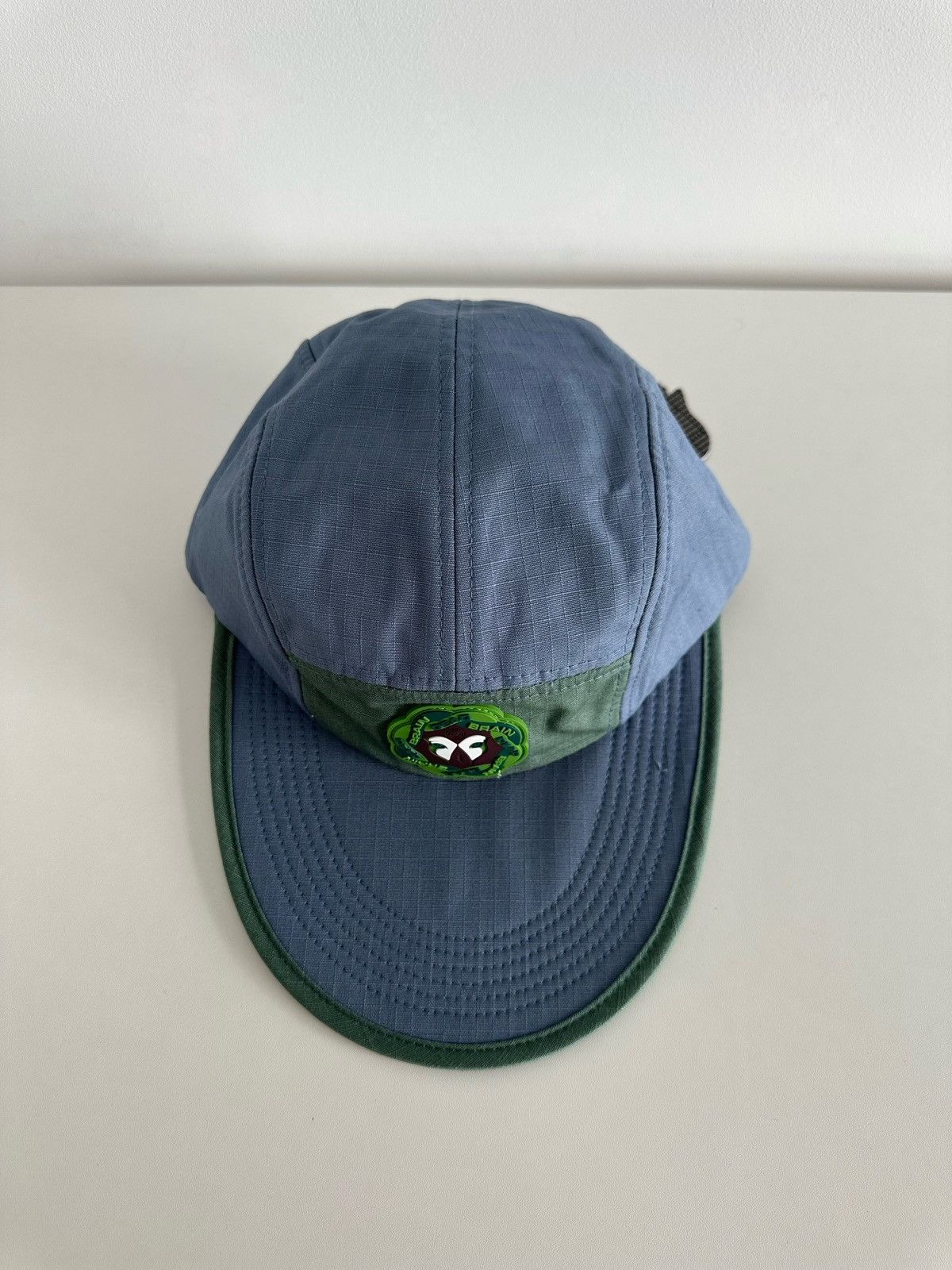 Brain Dead Anglers 5 Panel Camp Hat Cap Navy in Blue, Men's — image 4 of 6