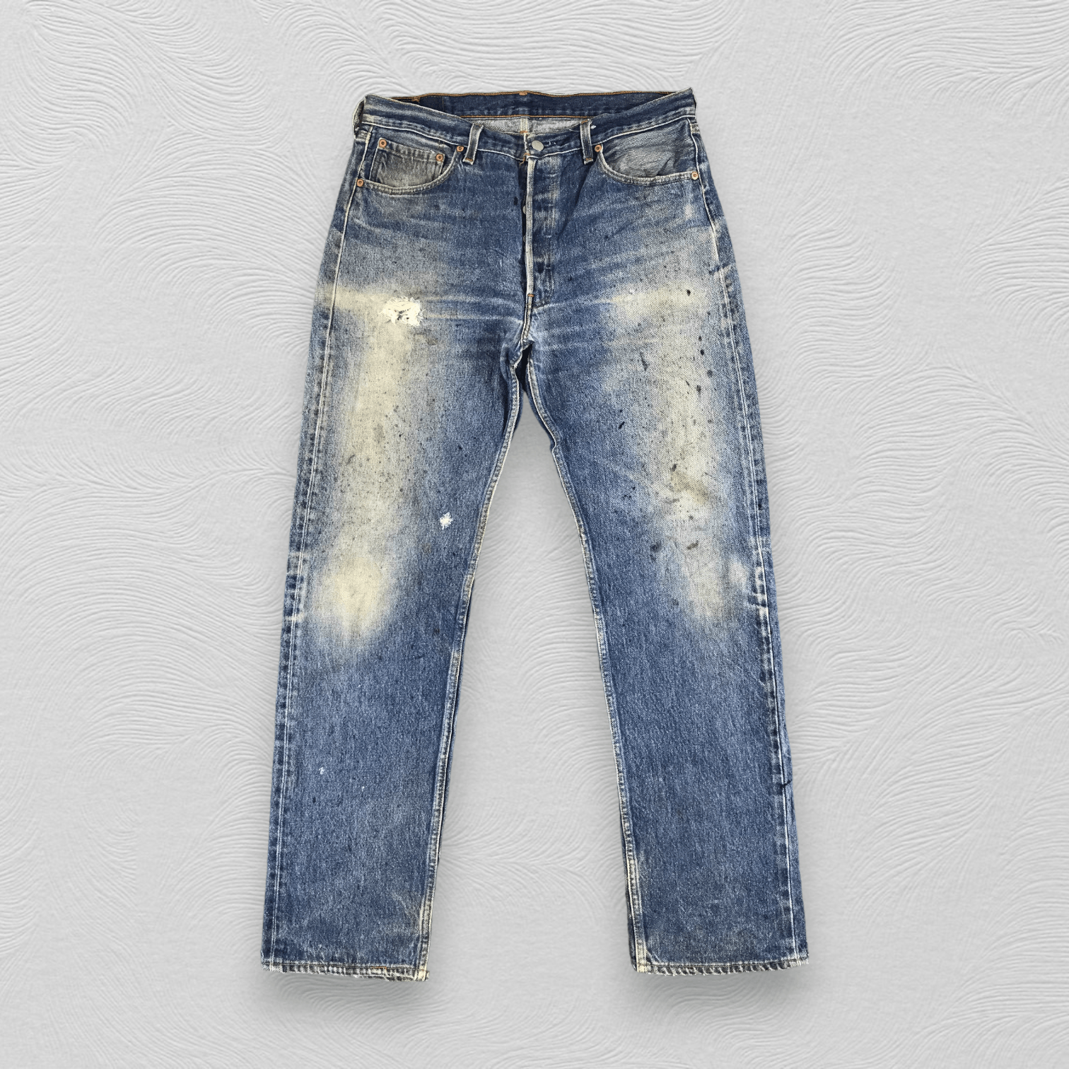 Levi's Vintage 90s Levis 501 Jeans Faded Blue Denim KJ160 Size US 34 / EU 50 - 1 Thumbnail