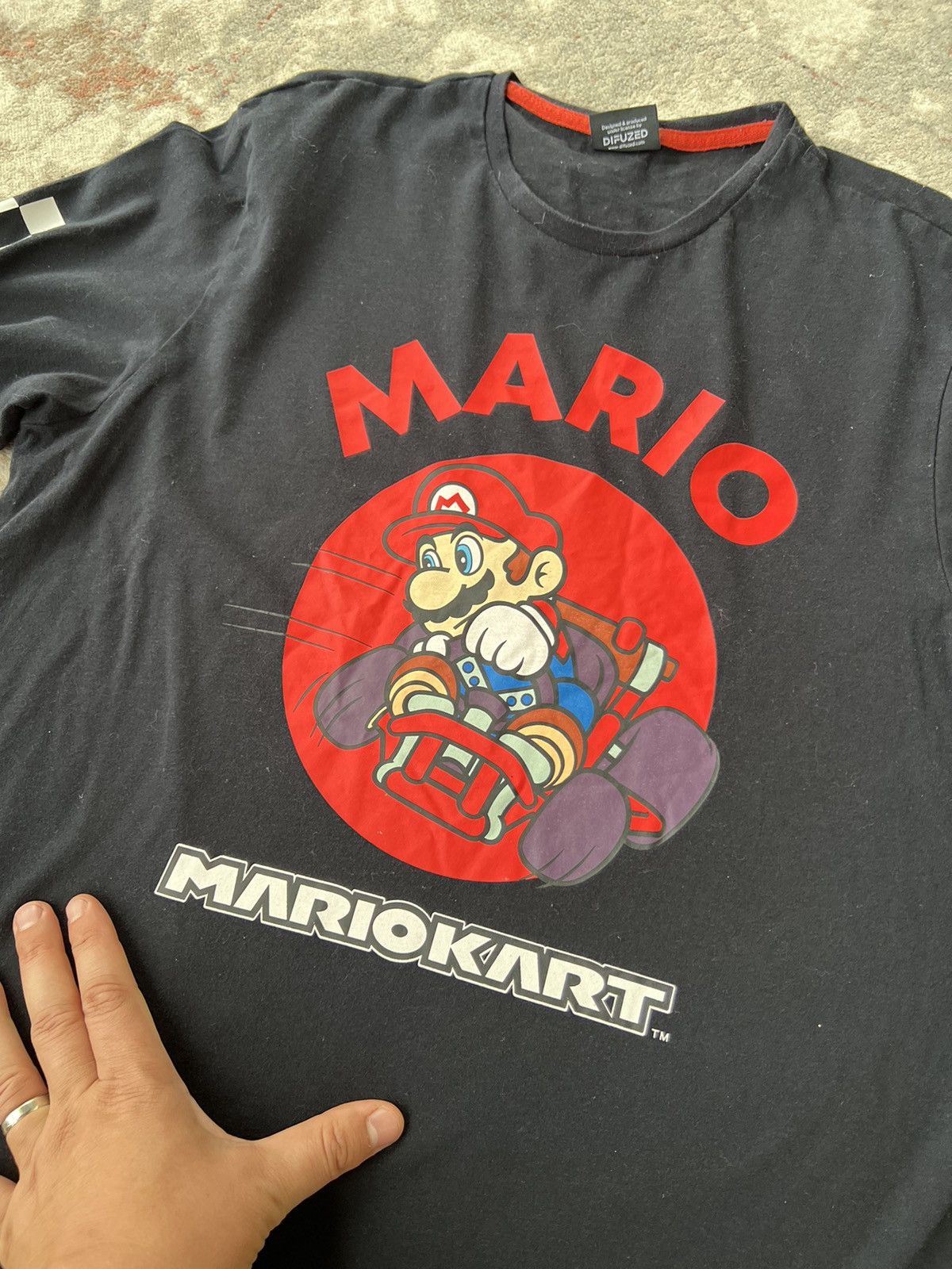 Nintendo Mario Mario Kart Nintendo Long Sleeve Size US L / EU 52-54 / 3 - 2 Thumbnail