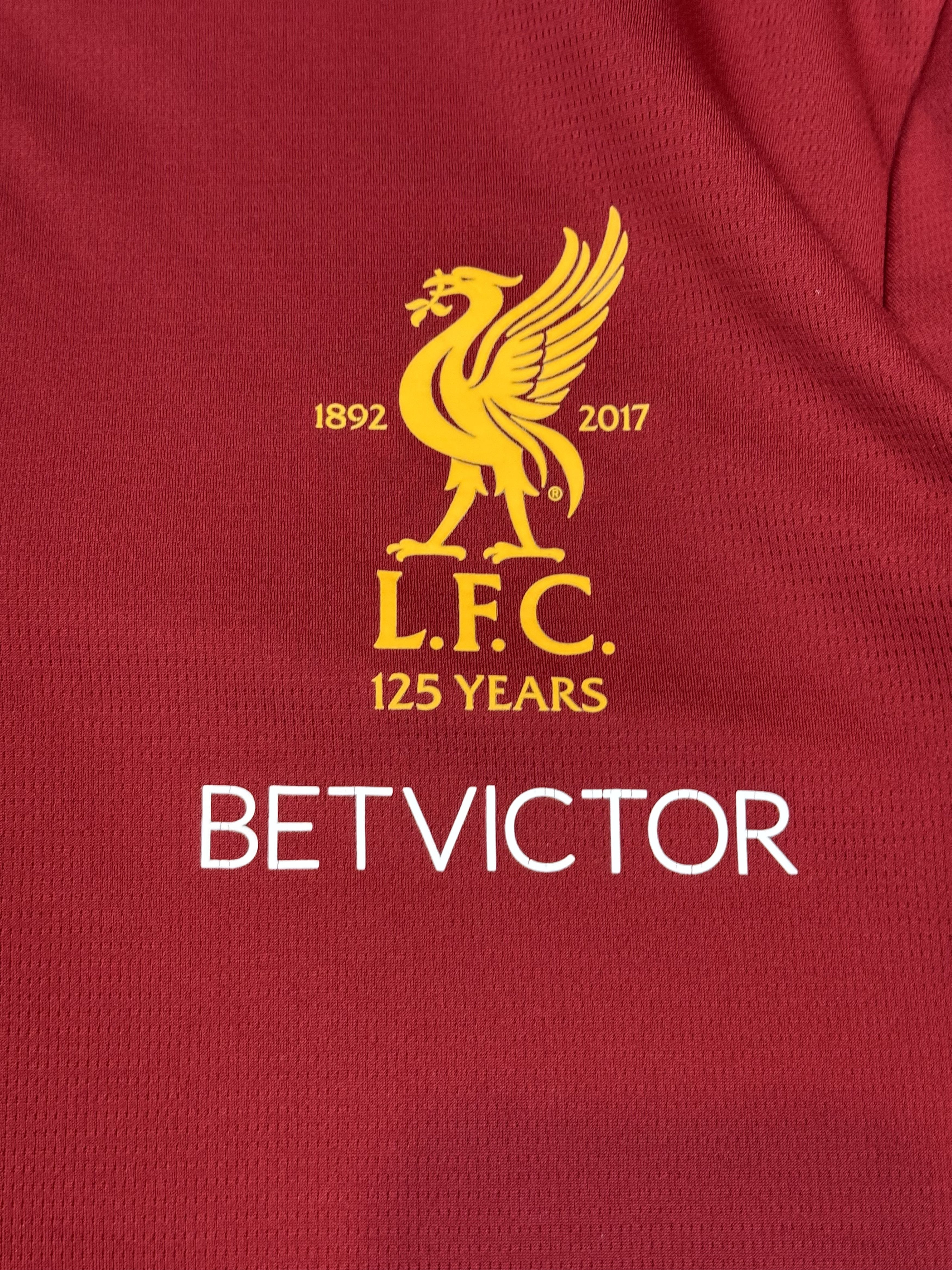 New Balance Liverpool 17/18 New Balance 125th Anniversary Soccer Drill Size US XL / EU 56 / 4 - 5 Thumbnail