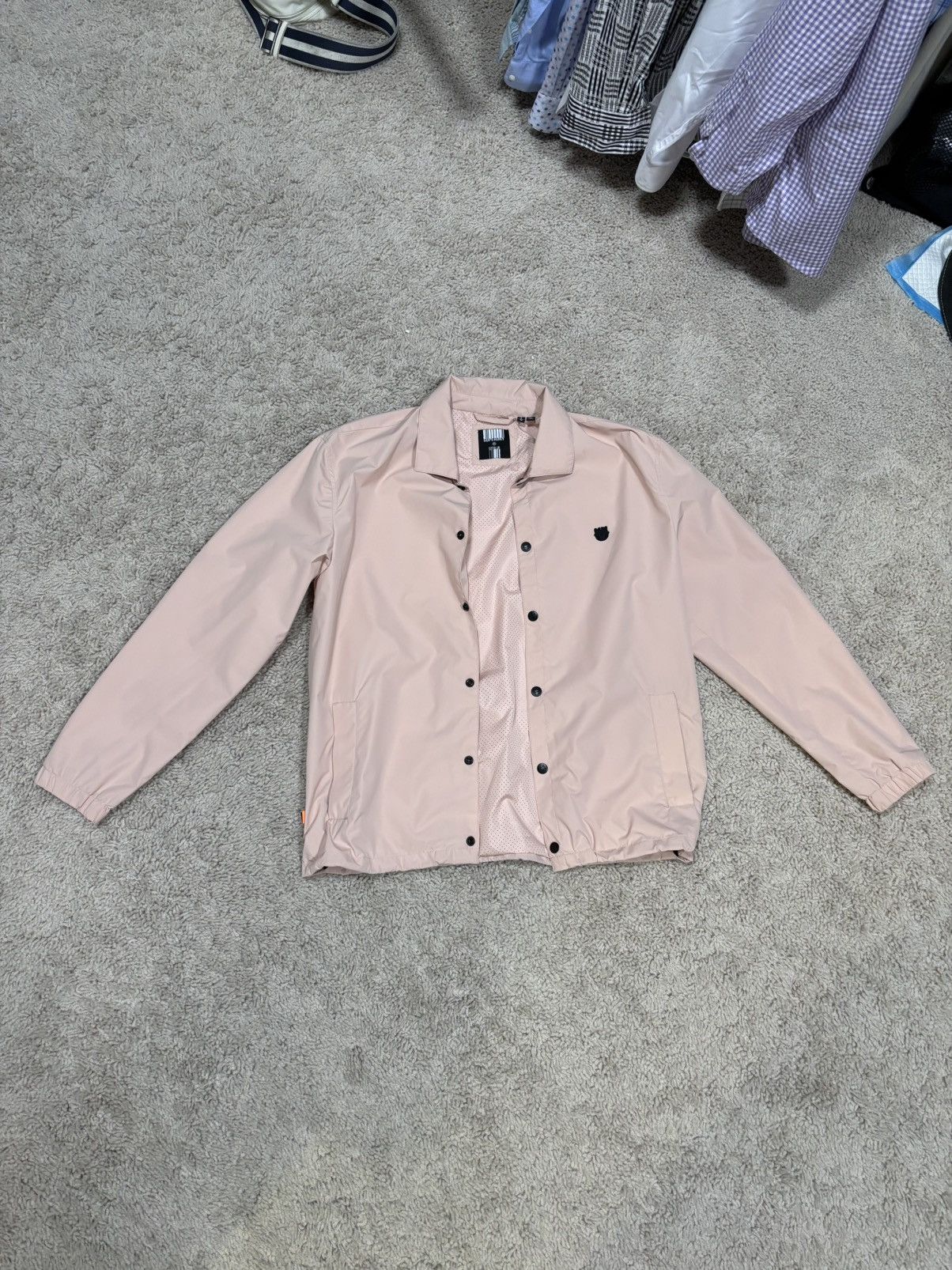 Superdry Pink Superdry bomber jacket - Size: Medium Size US M / EU 48-50 / 2 - 3 Thumbnail