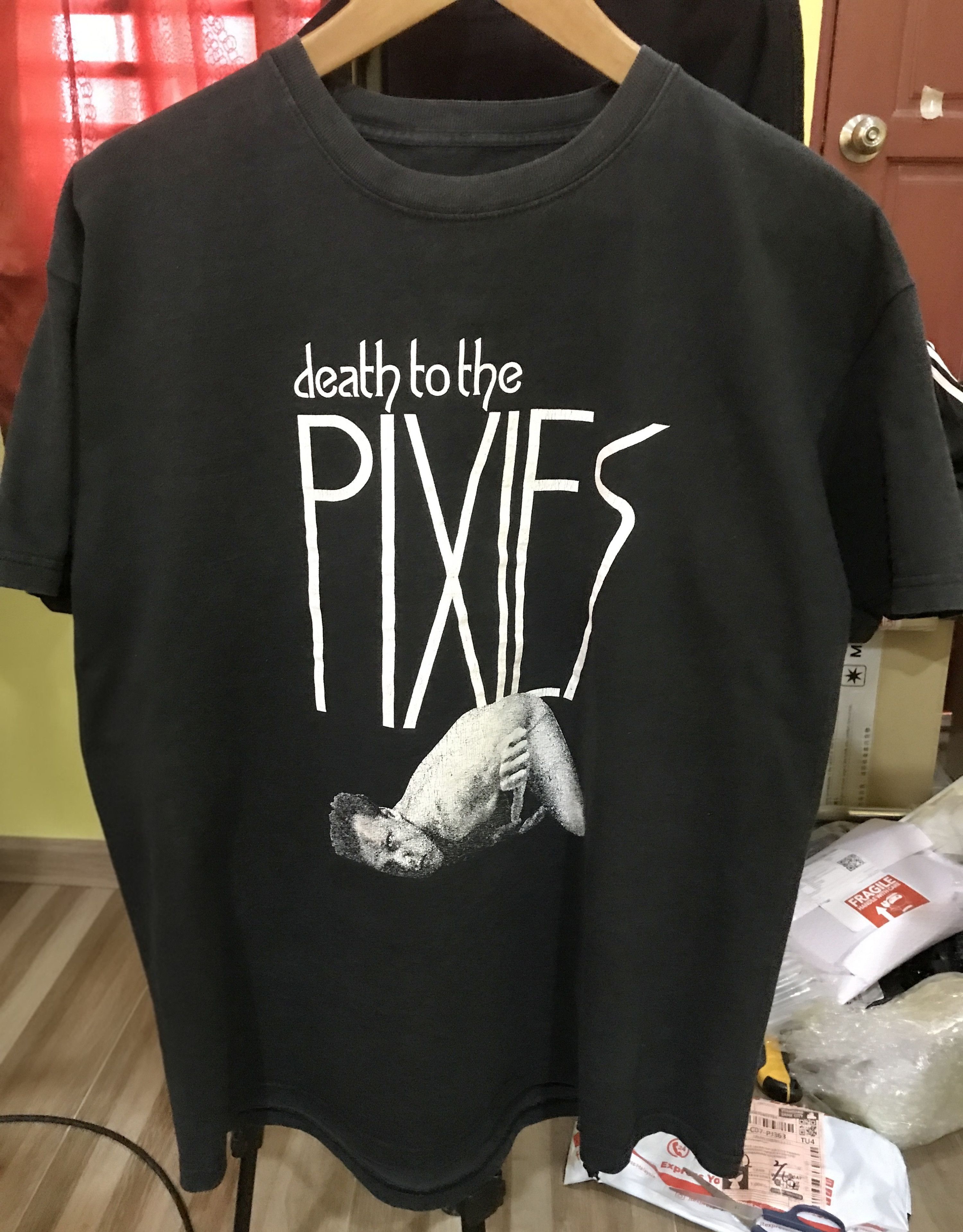 Band Tees × Vintage 1990s Pixies Shirt Death To Pixies 1997 Hanes