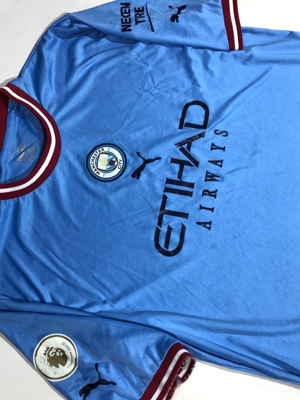 Puma Puma Manchester Sity Soccer Jersey T-Shirt Size US XXL / EU 58 / 5 - 4 Thumbnail