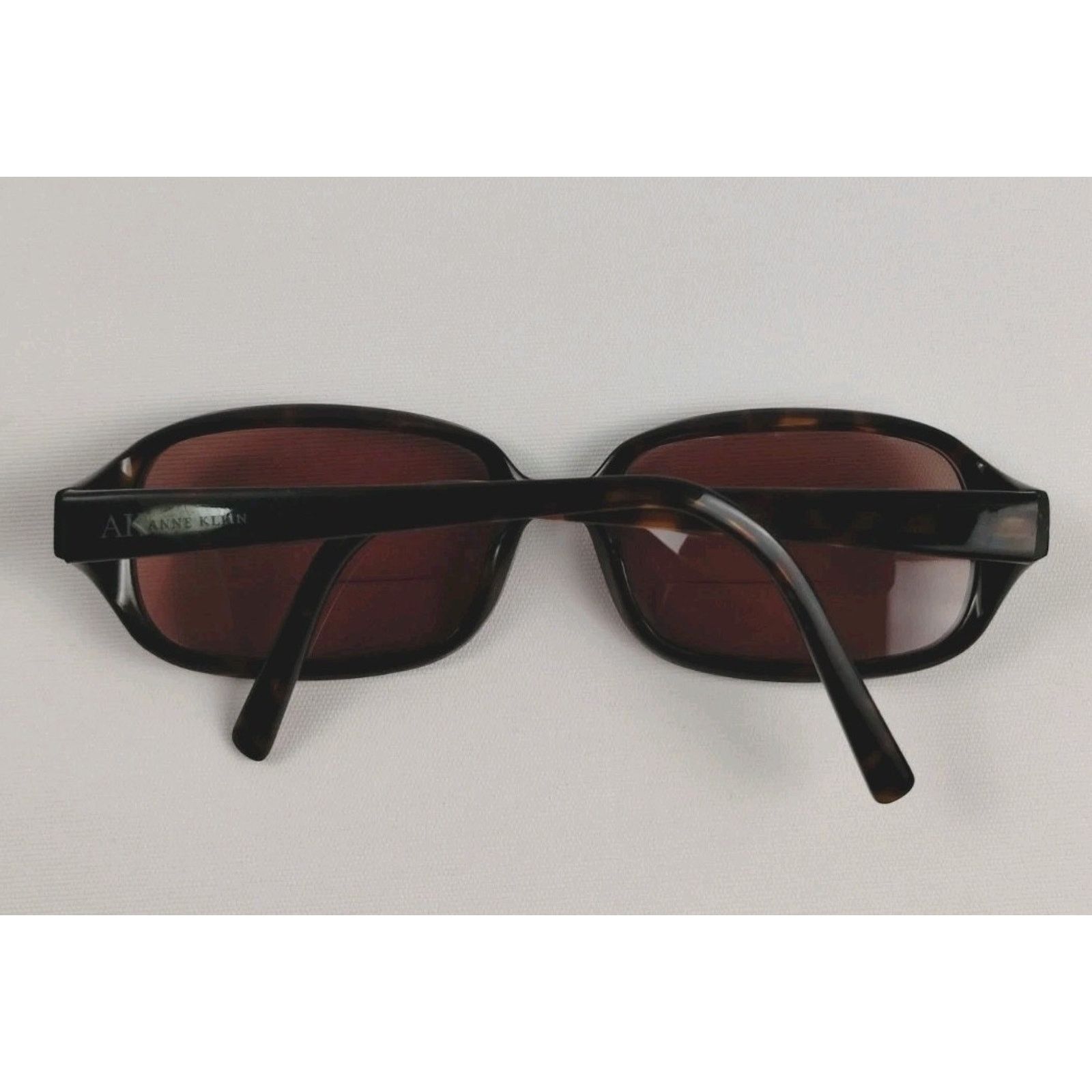 Anne Klein Anne Klein Womens Tortoise Brown Eyeglasses FRAMES-54-18-135 Size ONE SIZE - 8 Thumbnail