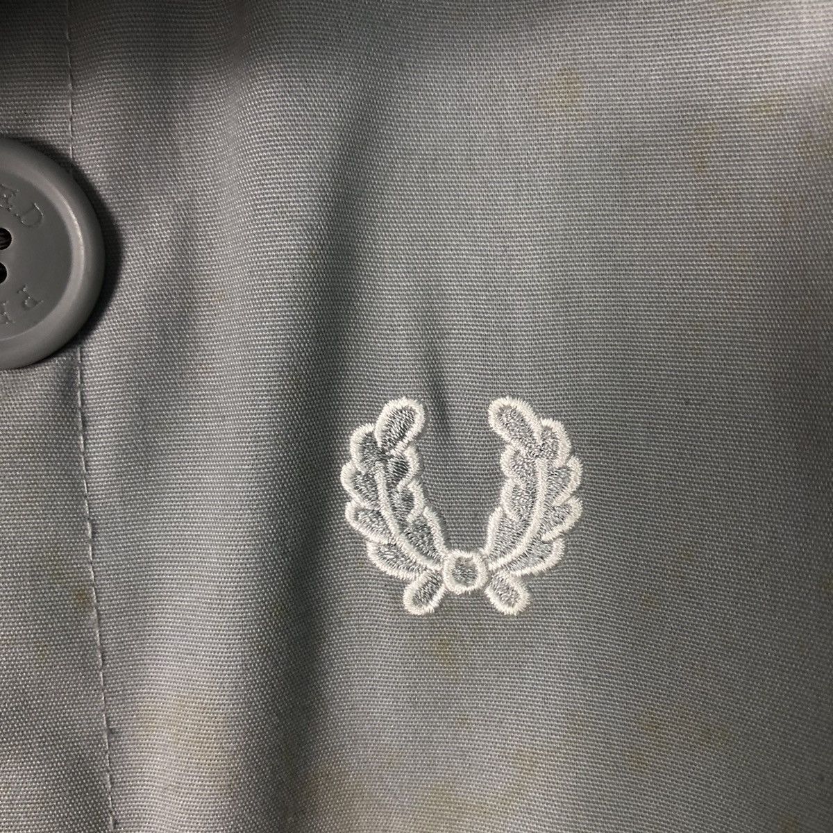 Fred Perry 📌Vintage Biker Jacket Rich Grey Fred Perry Mink Fur Collar Size US M / EU 48-50 / 2 - 20 Thumbnail