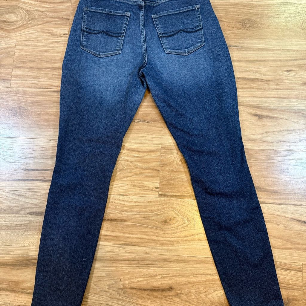 Lucky Brand Lucky Brand Olivia Skinny Jeans Dark Wash – Women’s 8 / 28 Size 24" / US 00 / IT 34 - 2 Thumbnail