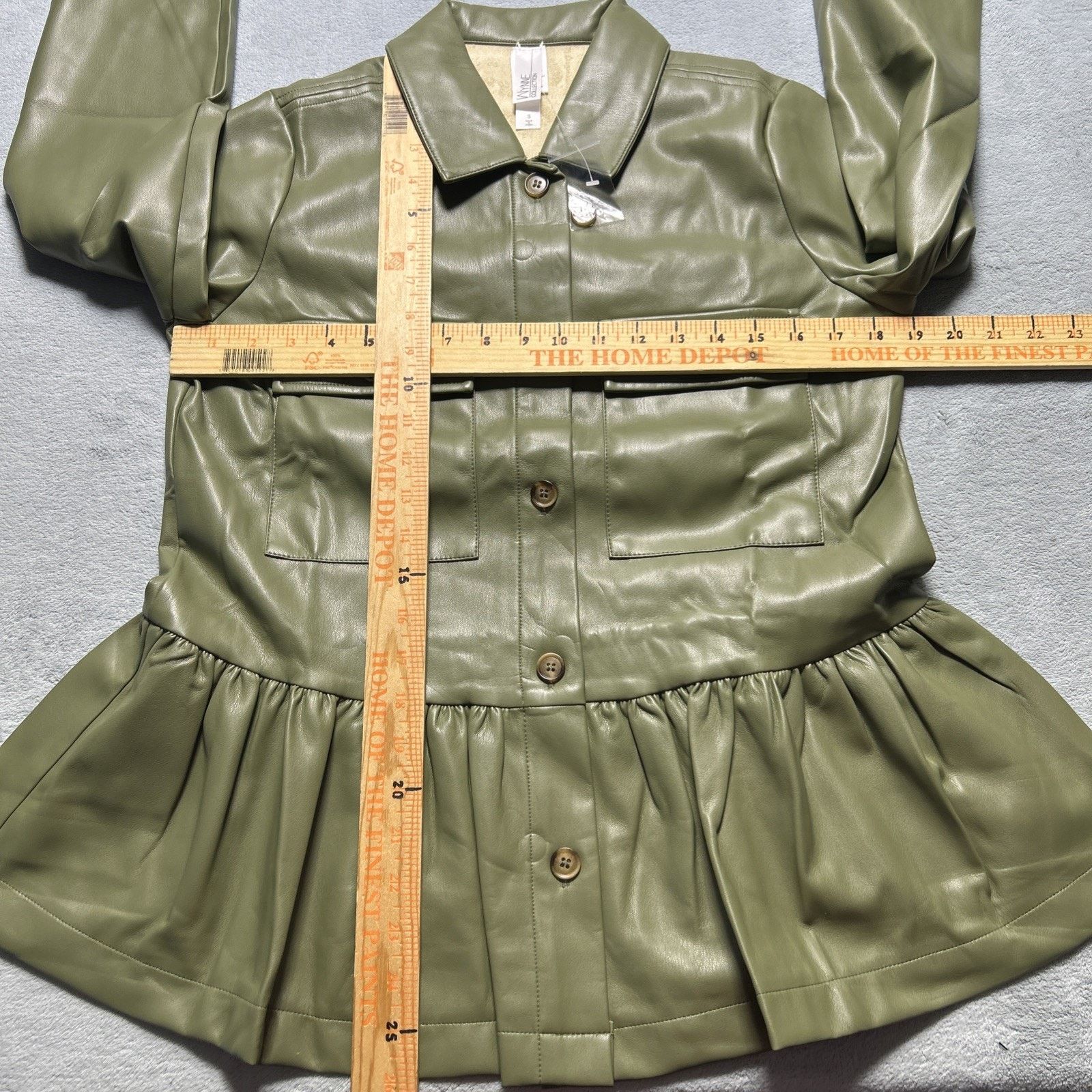 Levi's Wynne Collection Skirt Jacket Womens Small Polyster Chore Size S / US 4 / IT 40 - 7 Thumbnail