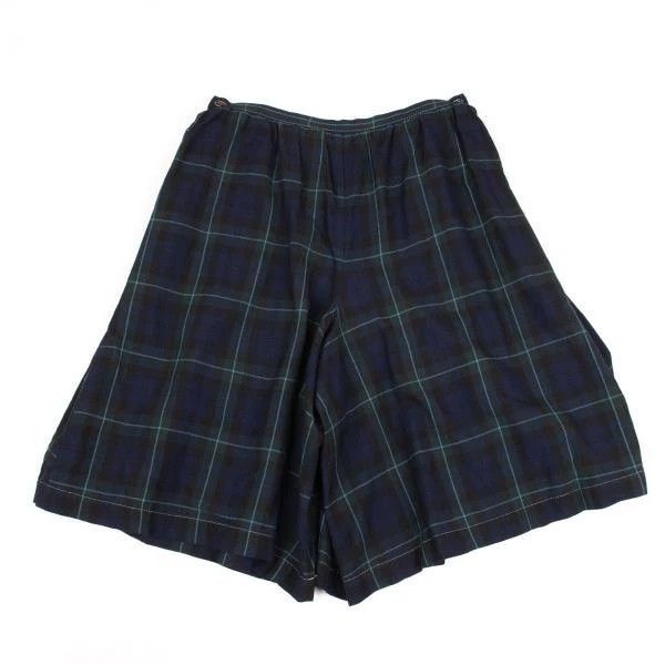 Comme des Garcons Comme des Garcons size M Retro green plaid shorts Size 25" / US 0 / IT 36 - 2 Thumbnail